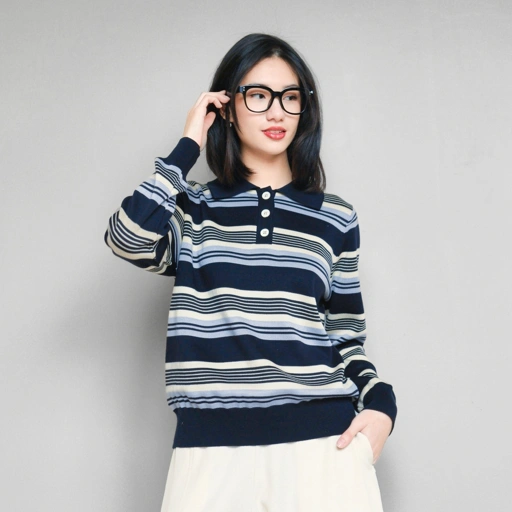 Image of Raven Knit NavyBlue