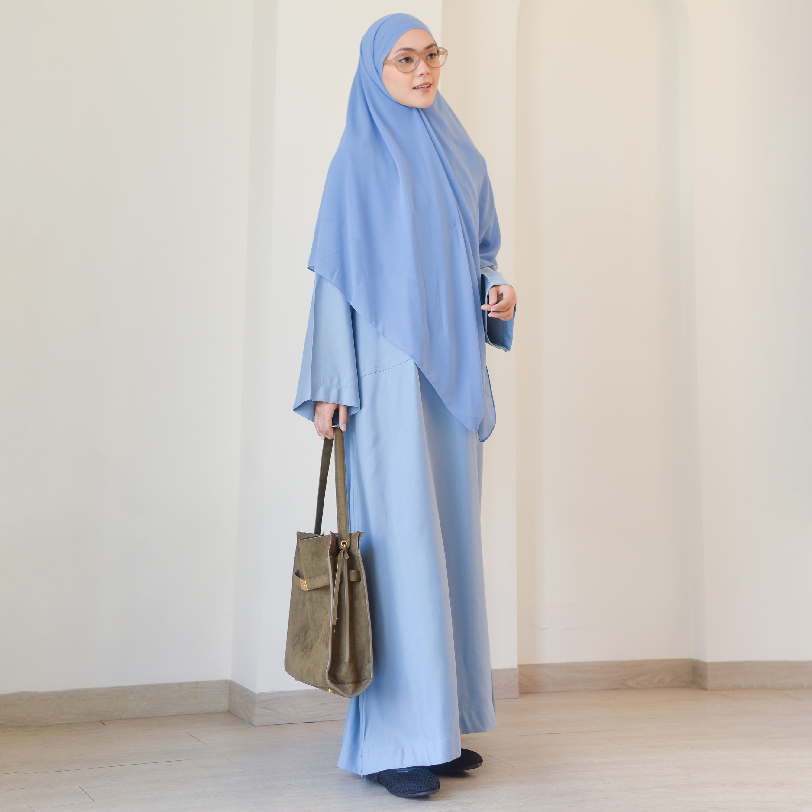 Abaya Cupro BlueAiry