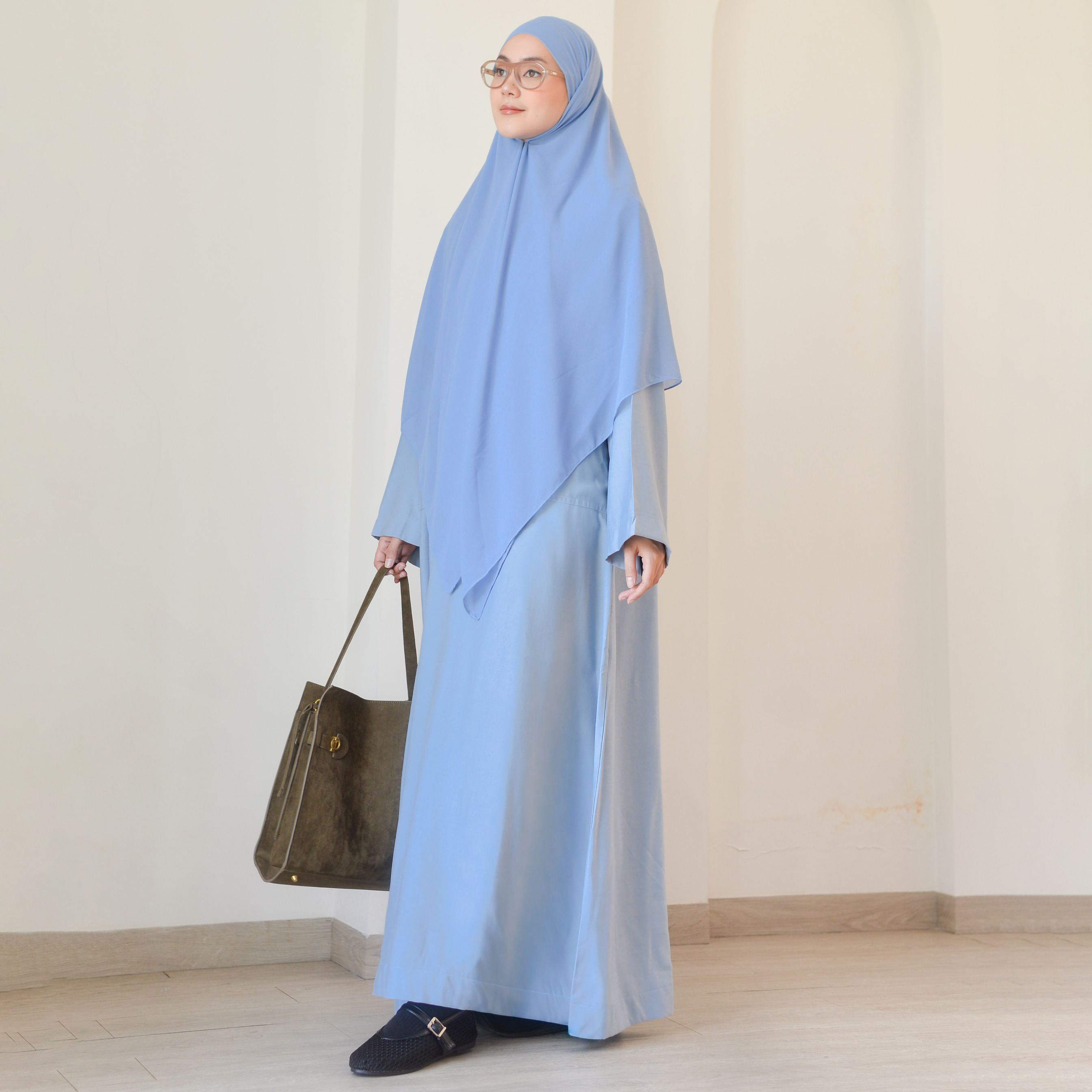 Abaya Cupro BlueAiry