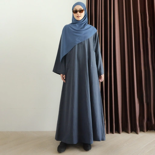 Image of Abaya Cupro Charcoal
