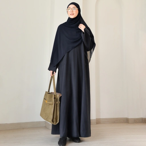 Image of Abaya Cupro Espresso