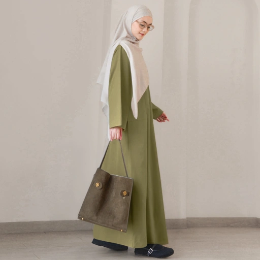Image of Abaya Cupro Olive