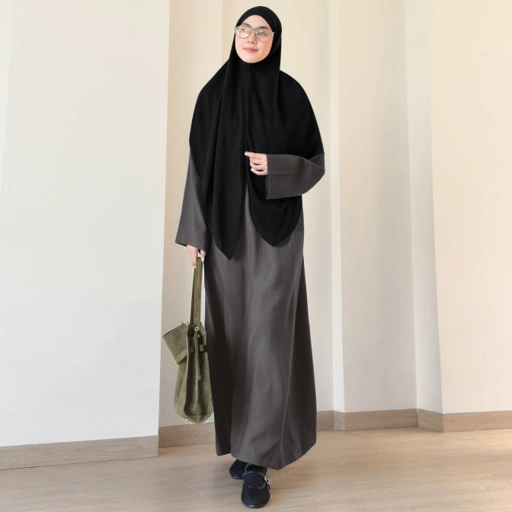 Image of Abaya Cupro Smoke