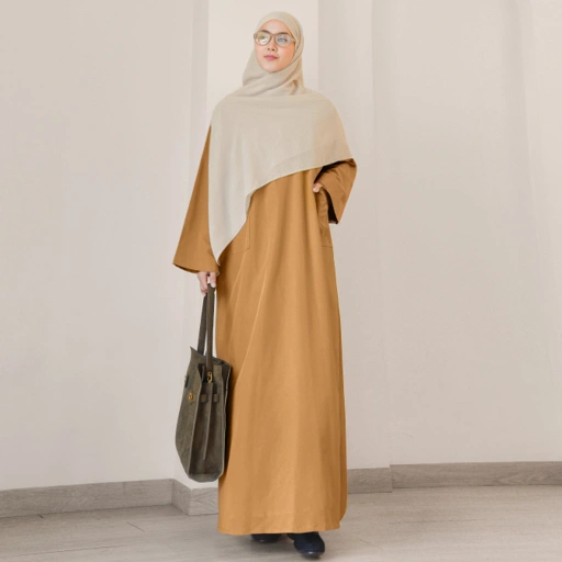 Image of Abaya Cupro Turmeric