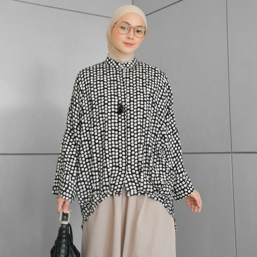 Aime Blouse Ebony