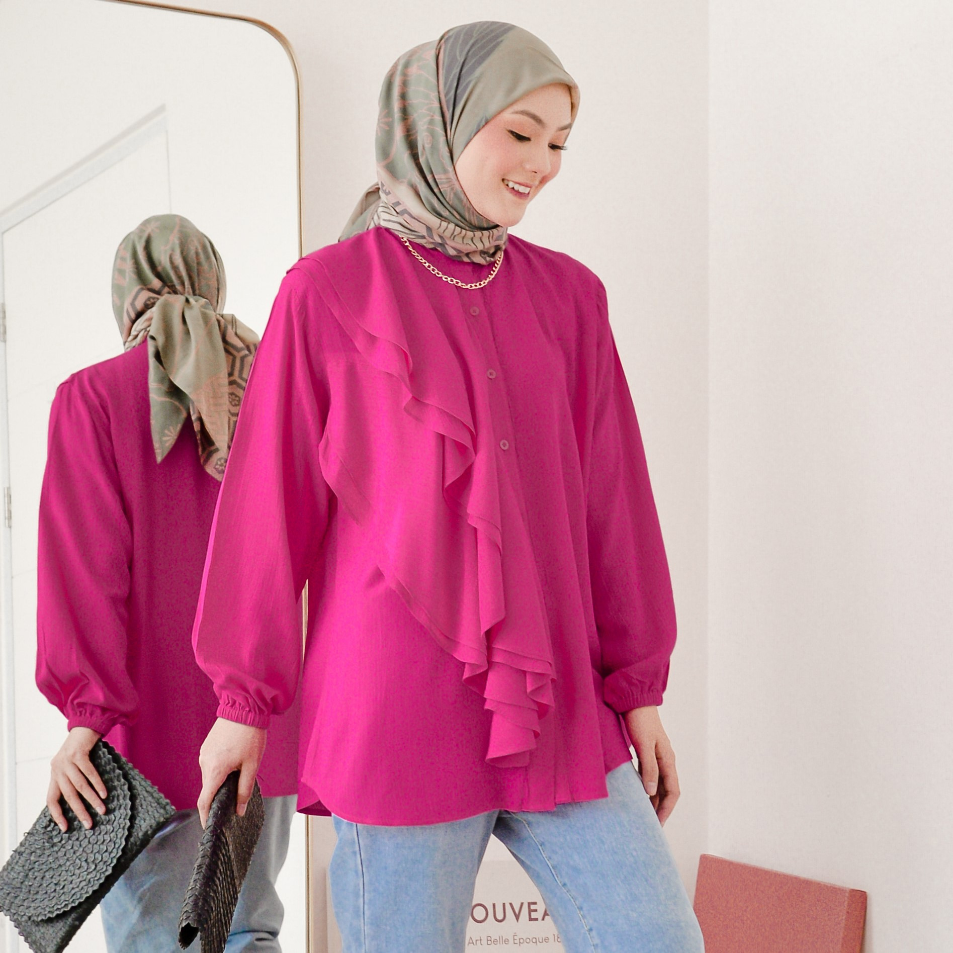 Alice Top Fuschia