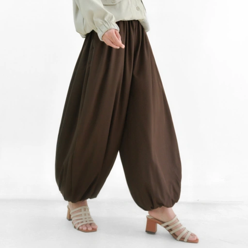 Image of Balloon Pants Brown