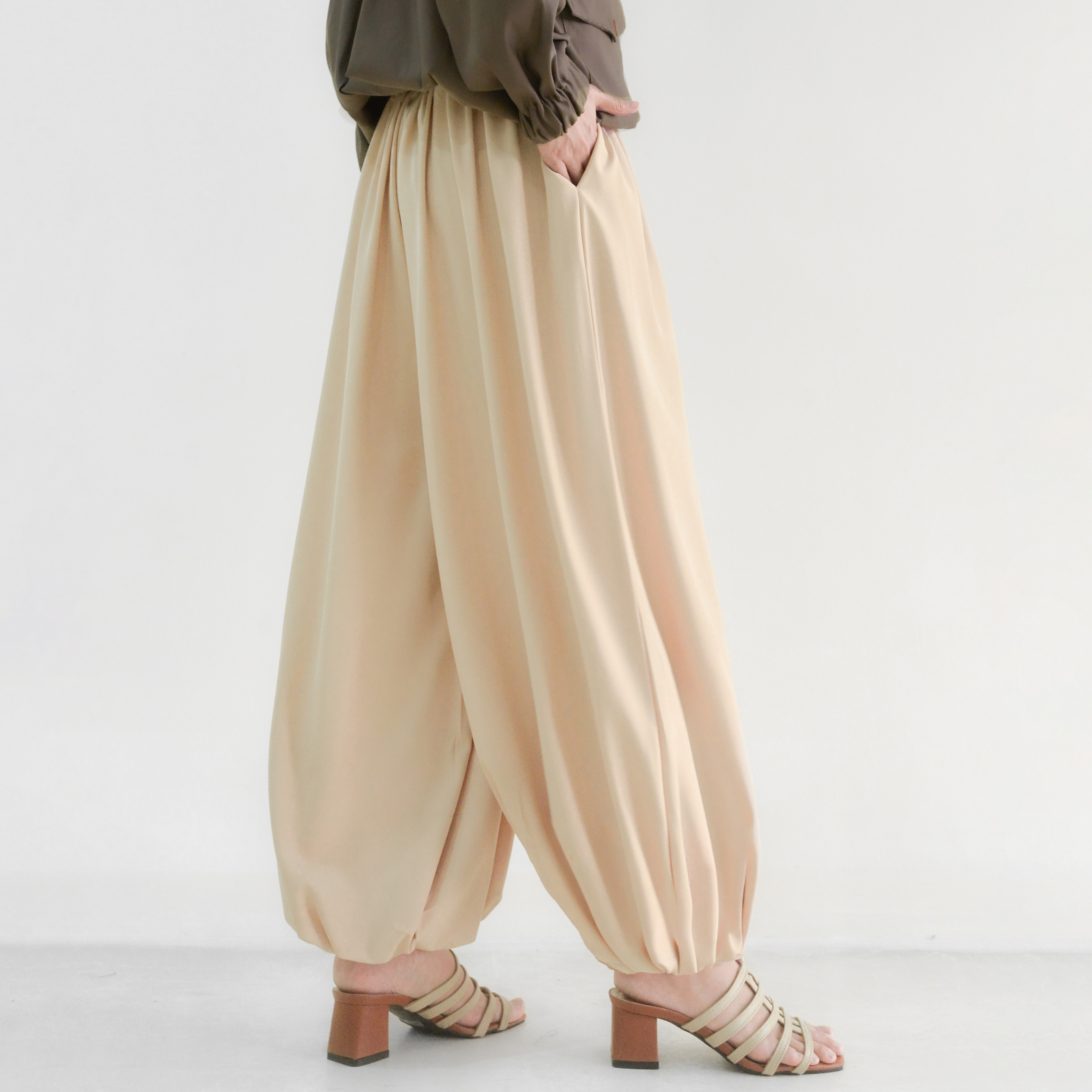 Balloon Pants WheatCream
