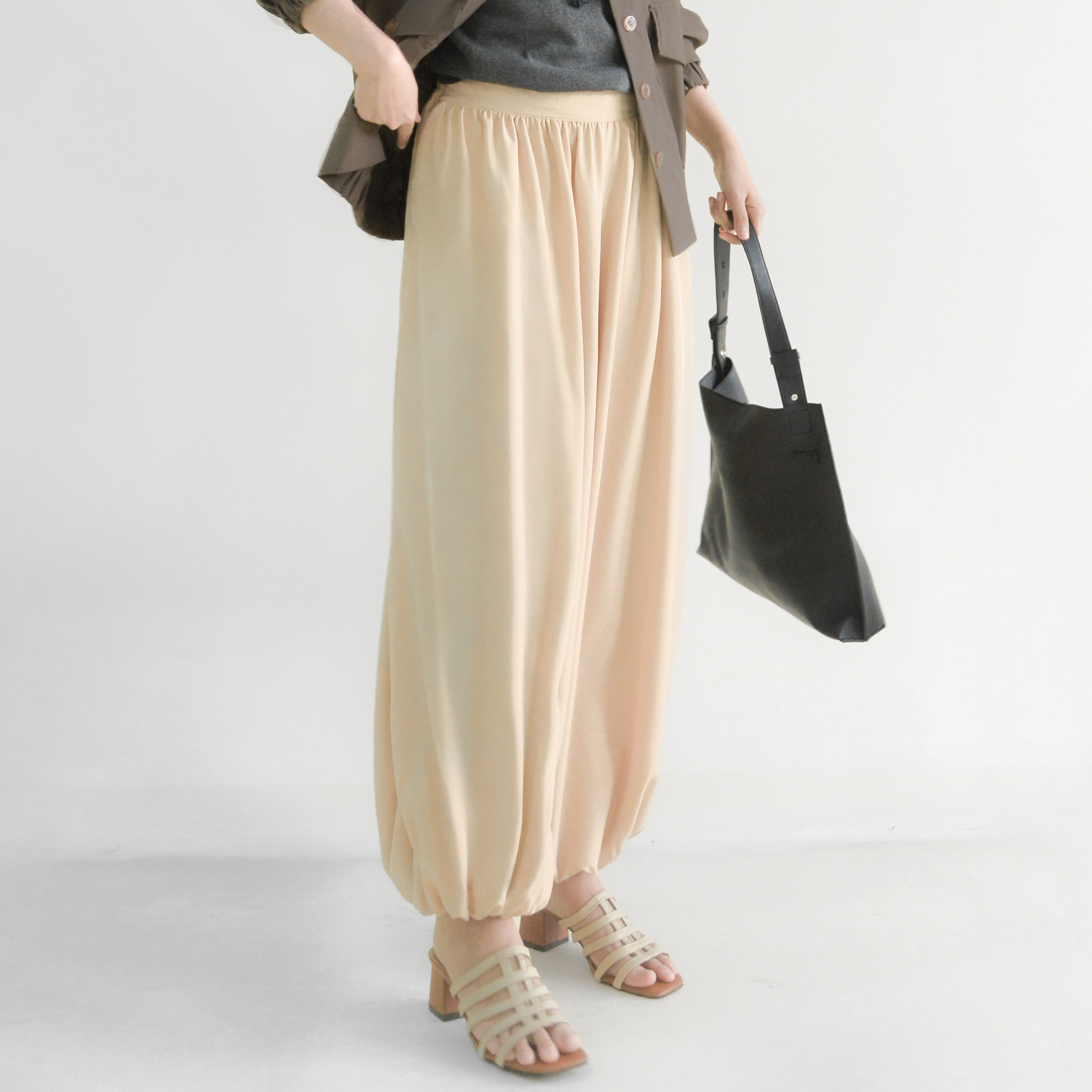 Balloon Pants WheatCream