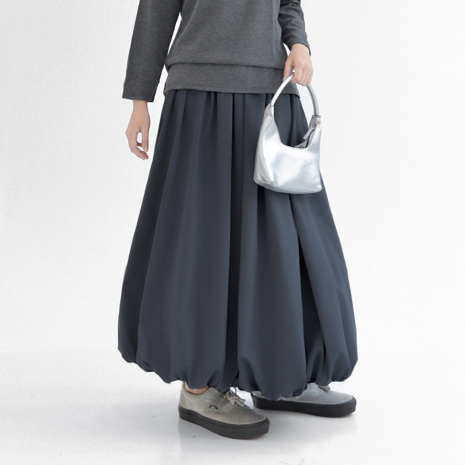Balloon Skirt Volcanic