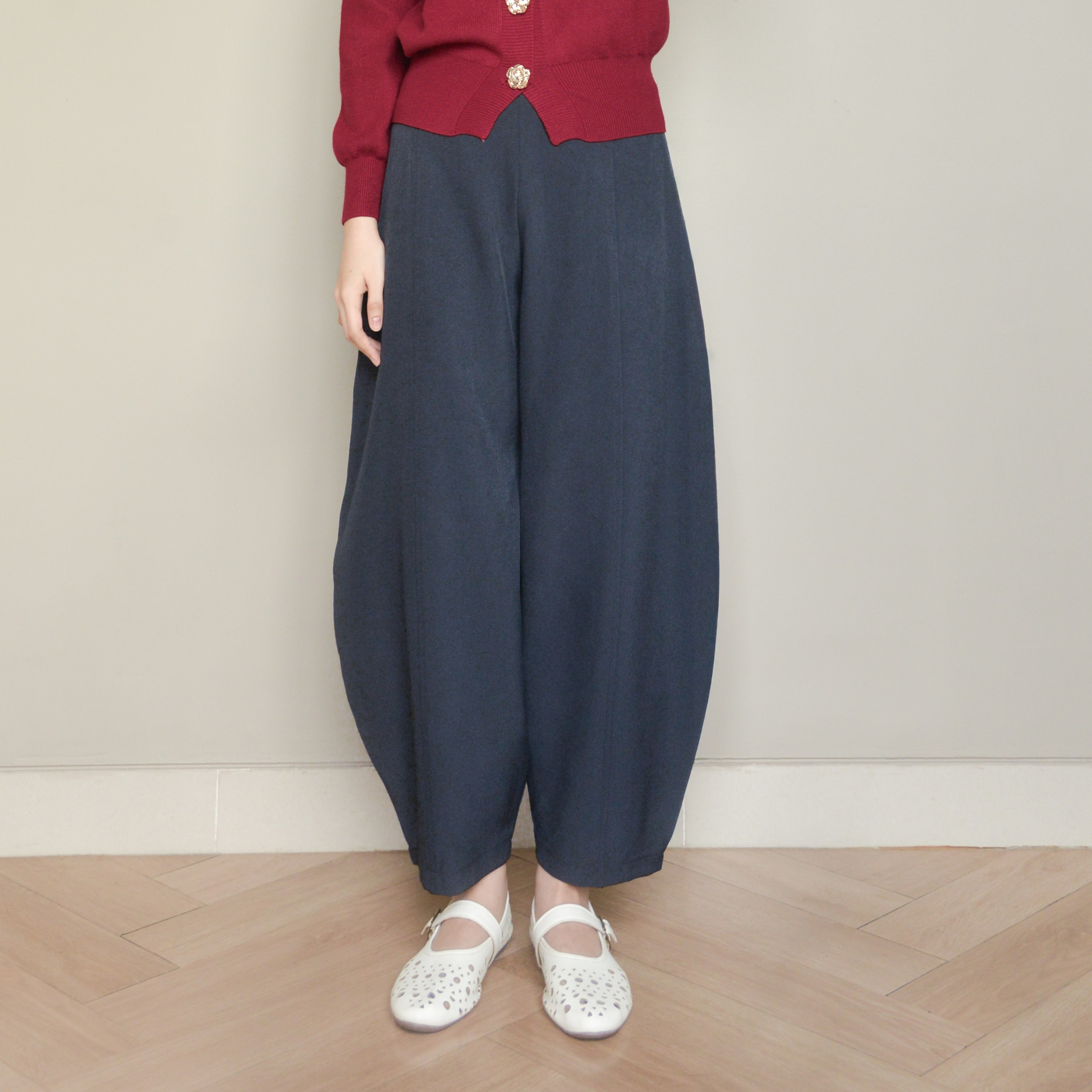 Barrel Pants Iron Grey