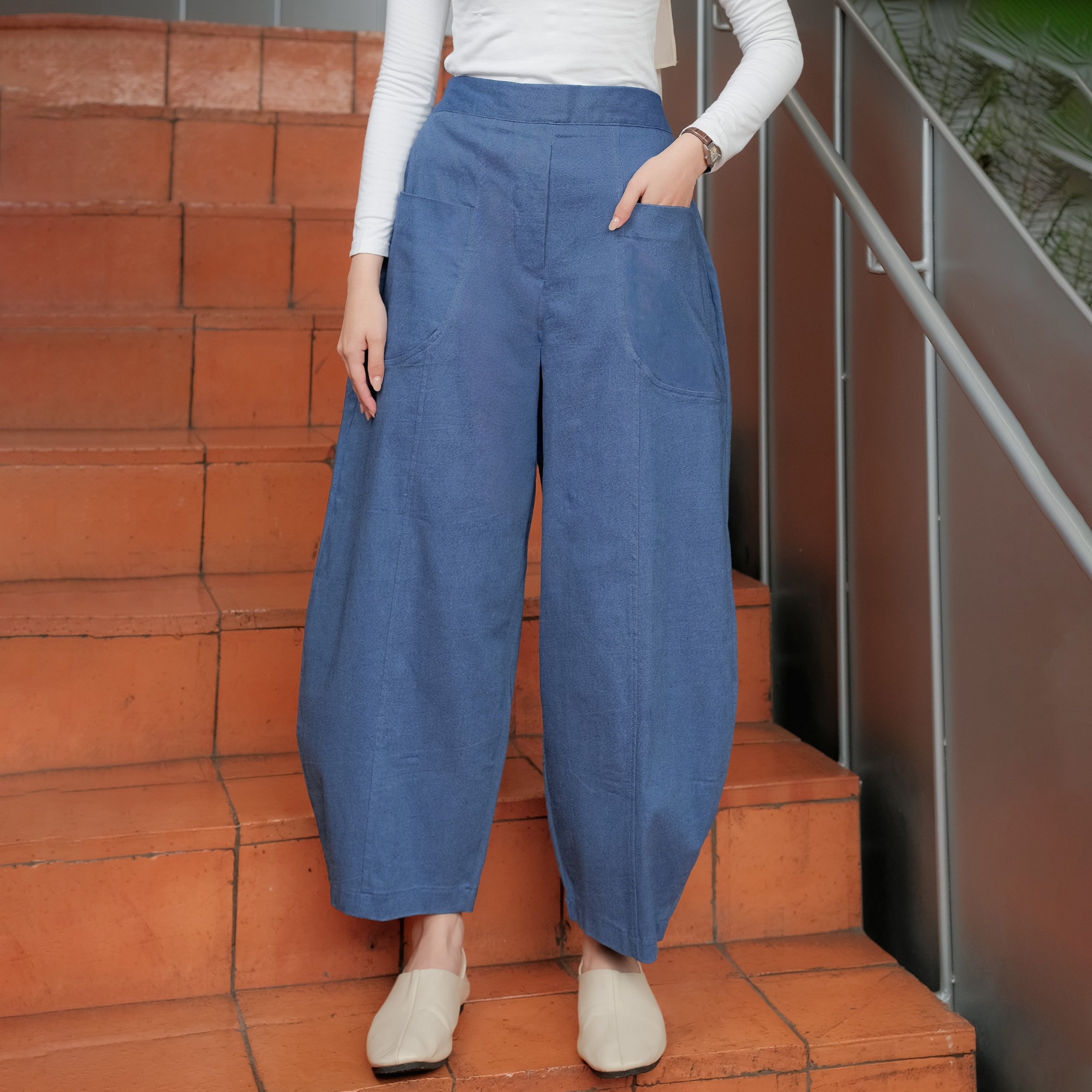 Barrel Jeans Denim