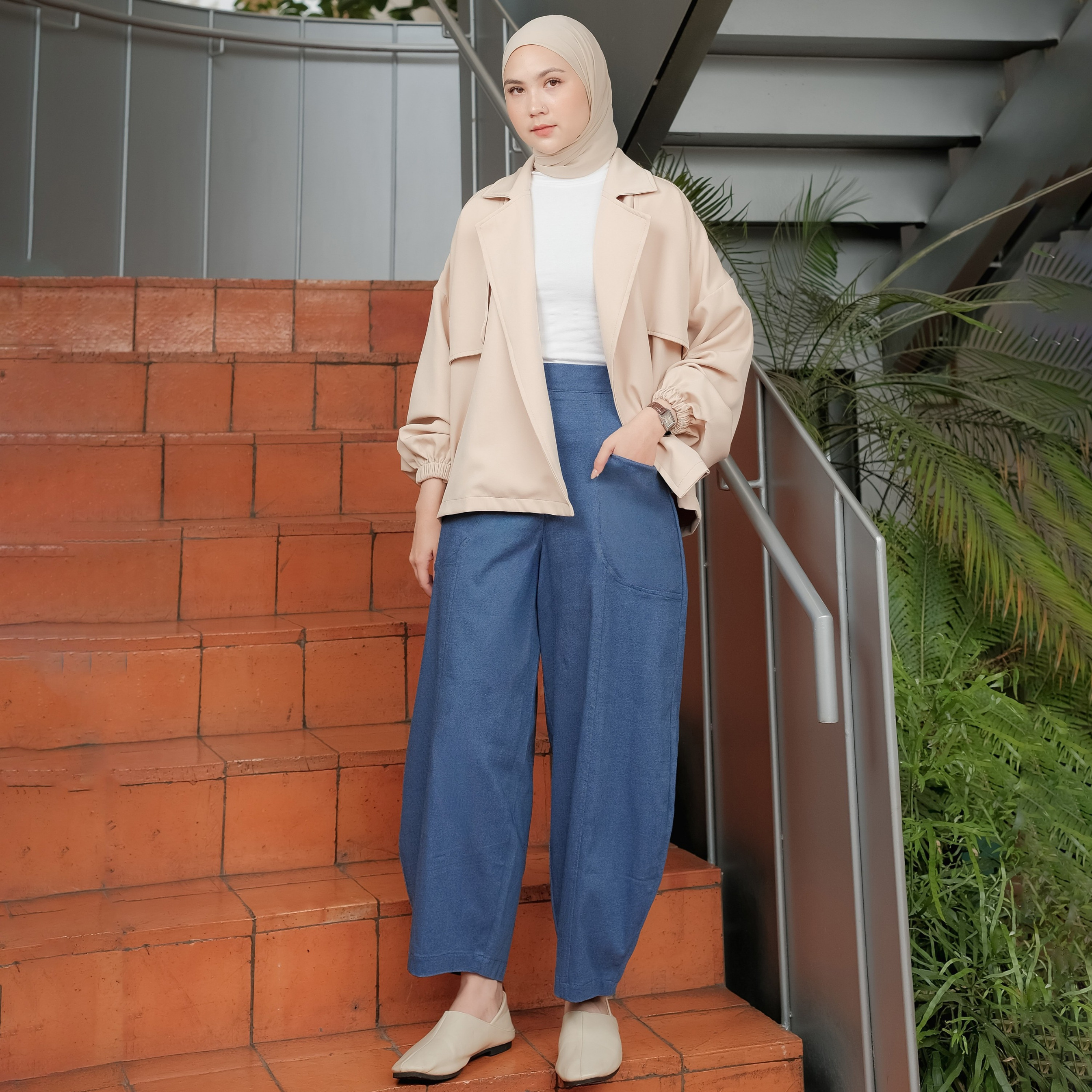Barrel Jeans Denim