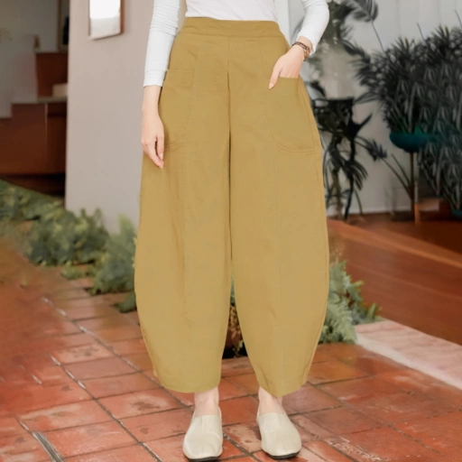 Image of Barrel Jeans Peanut