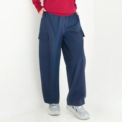 Image of Barrel Pants Cargo BlueNavy