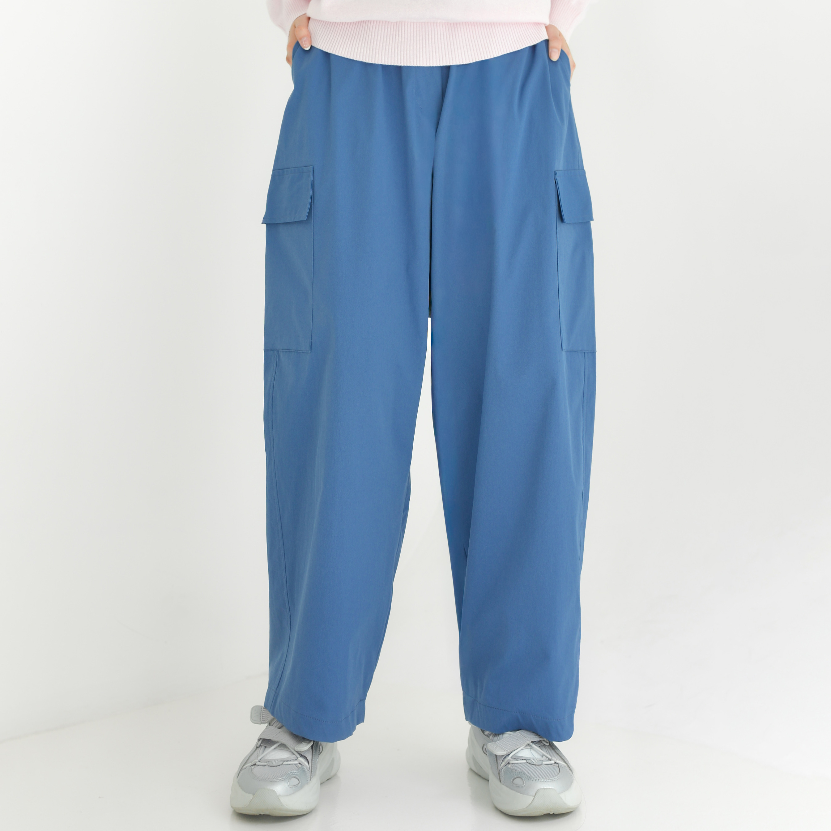 Barrel Pants Cargo Denim