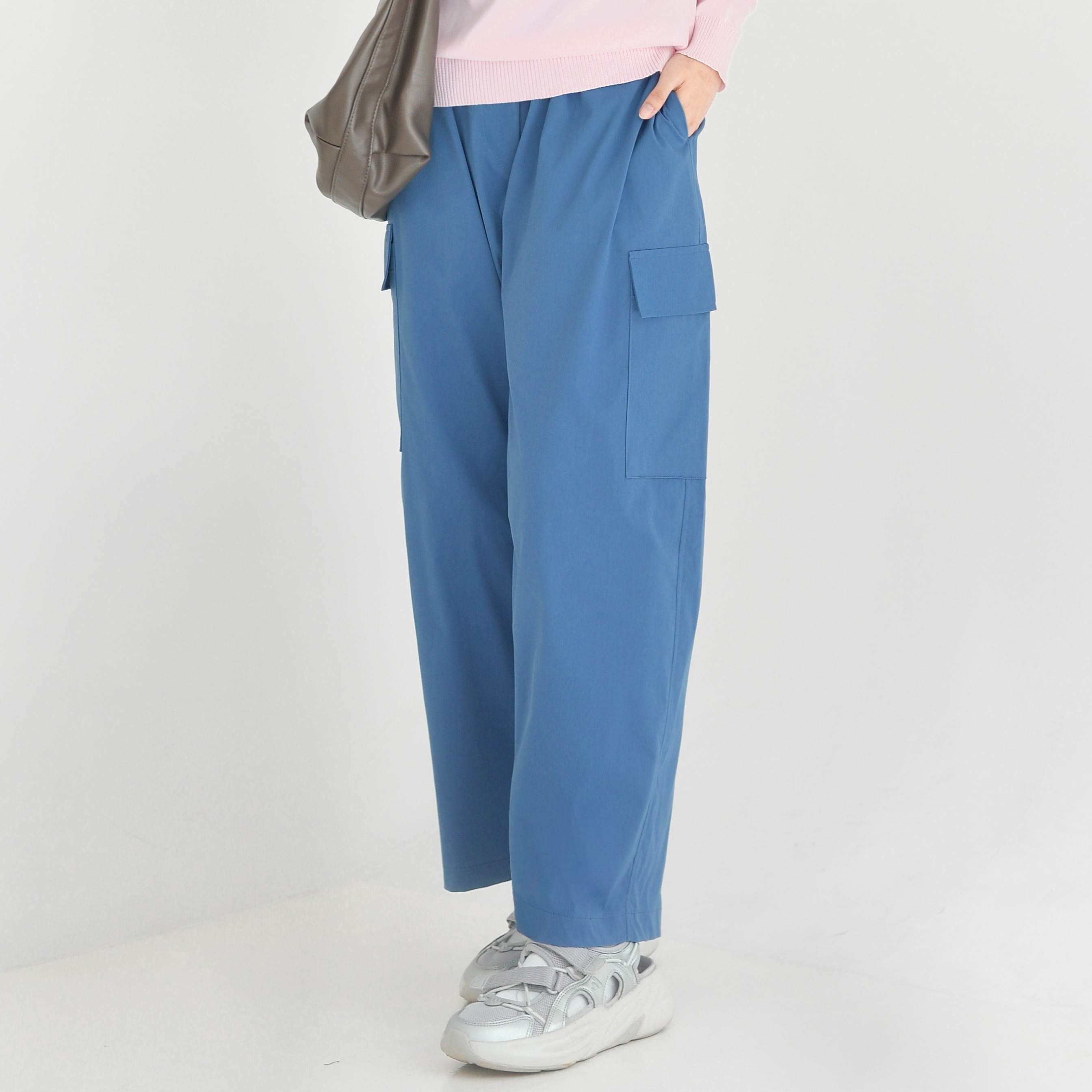 Barrel Pants Cargo Denim