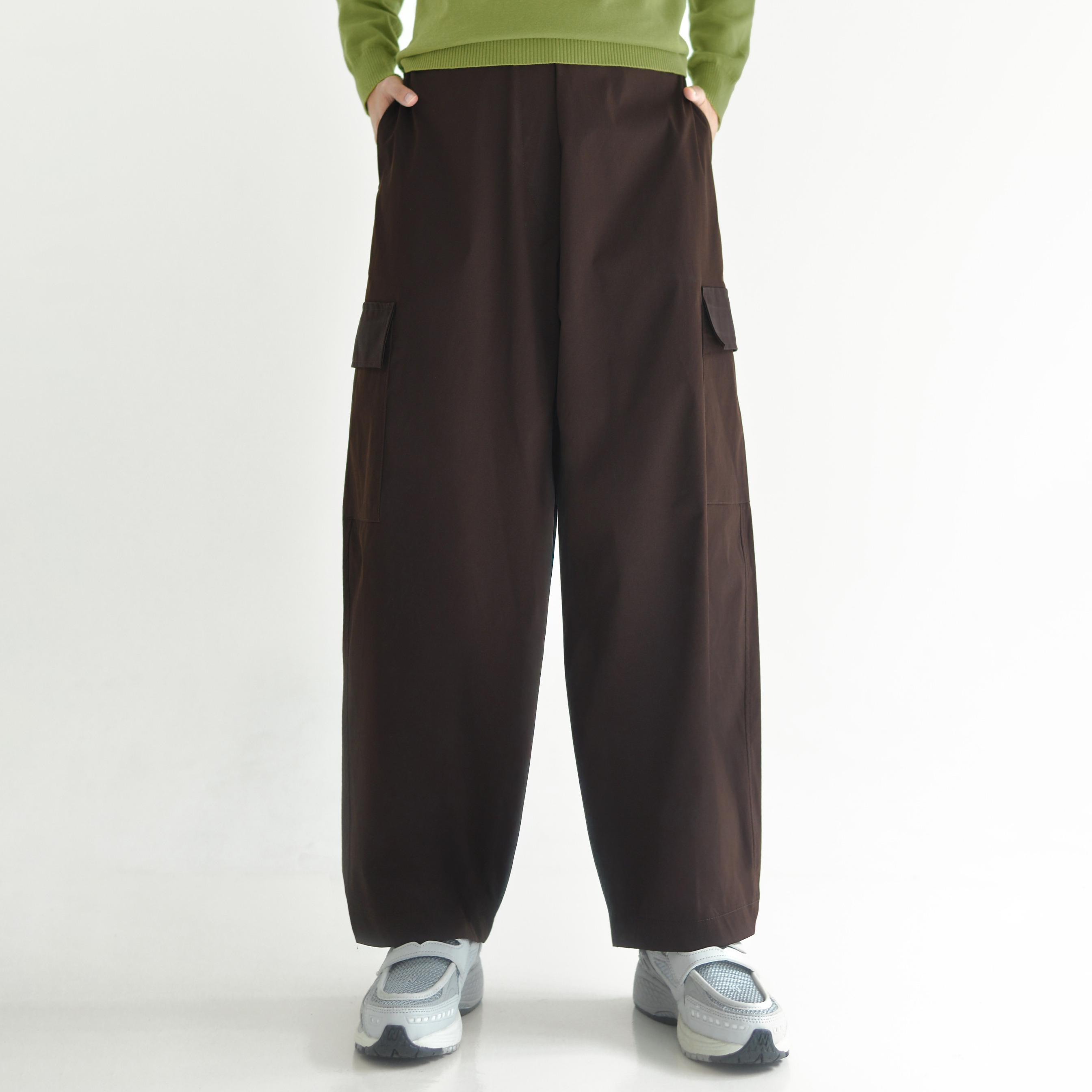 Barrel Pants Cargo Mahogany