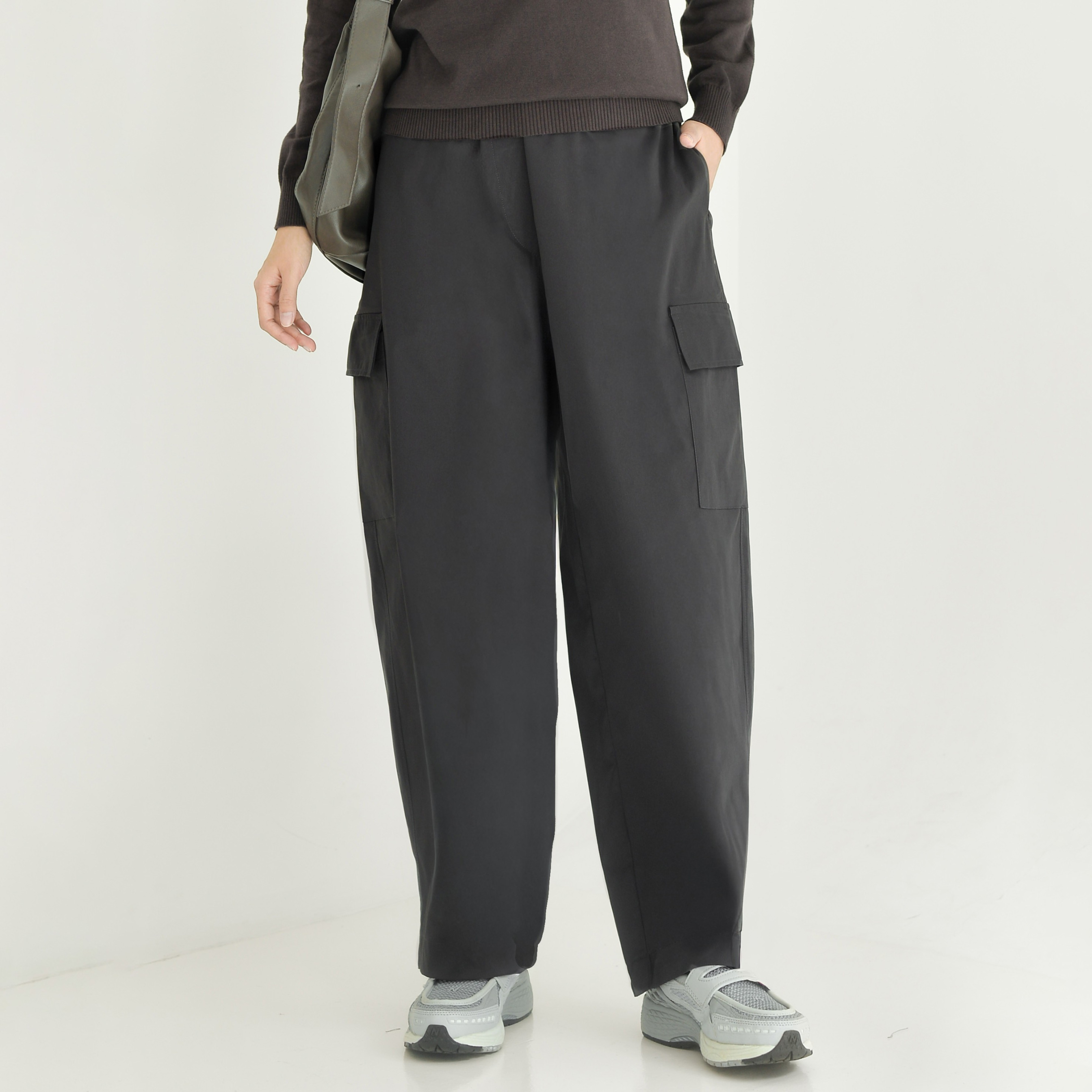 Barrel Pants Cargo Smoke