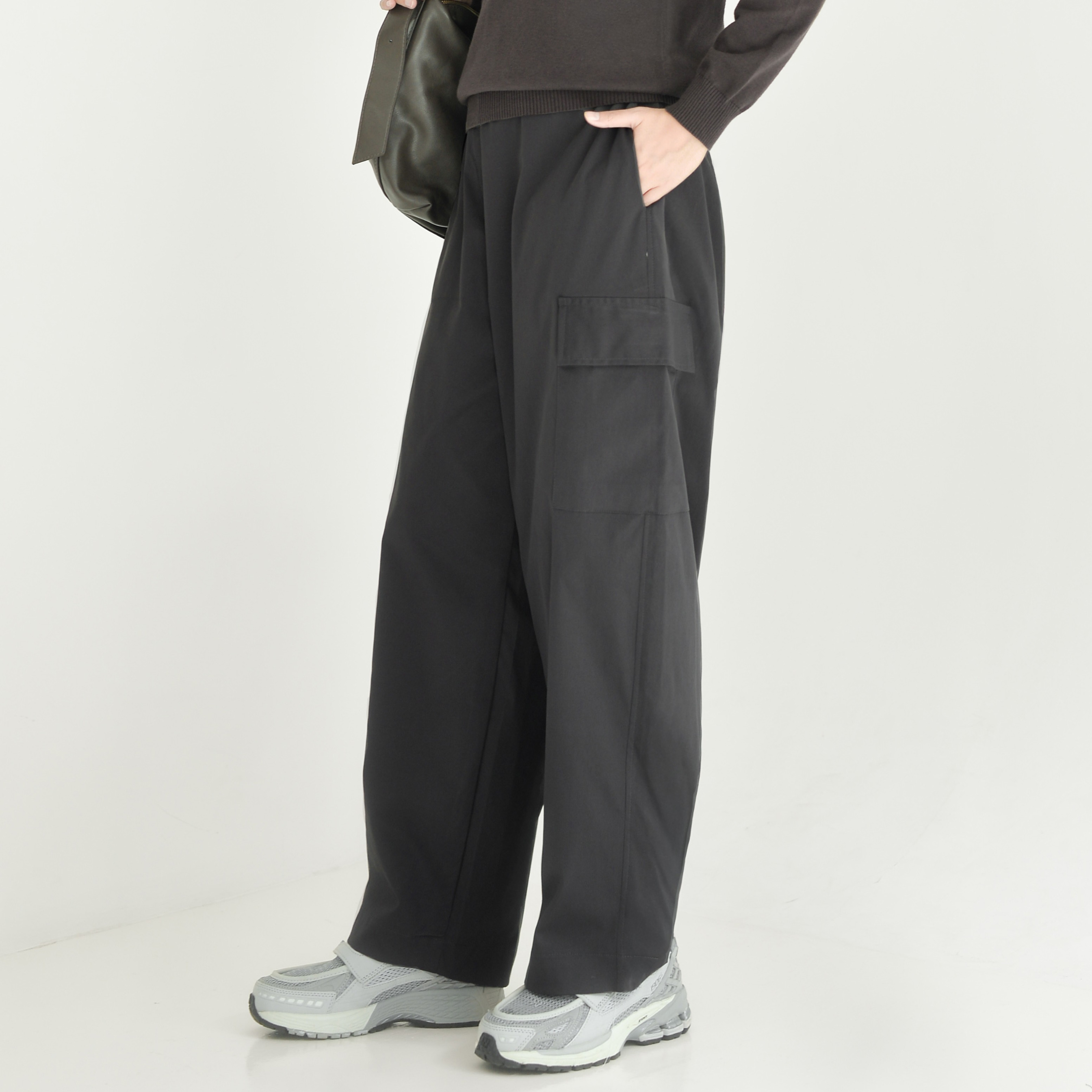 Barrel Pants Cargo Smoke