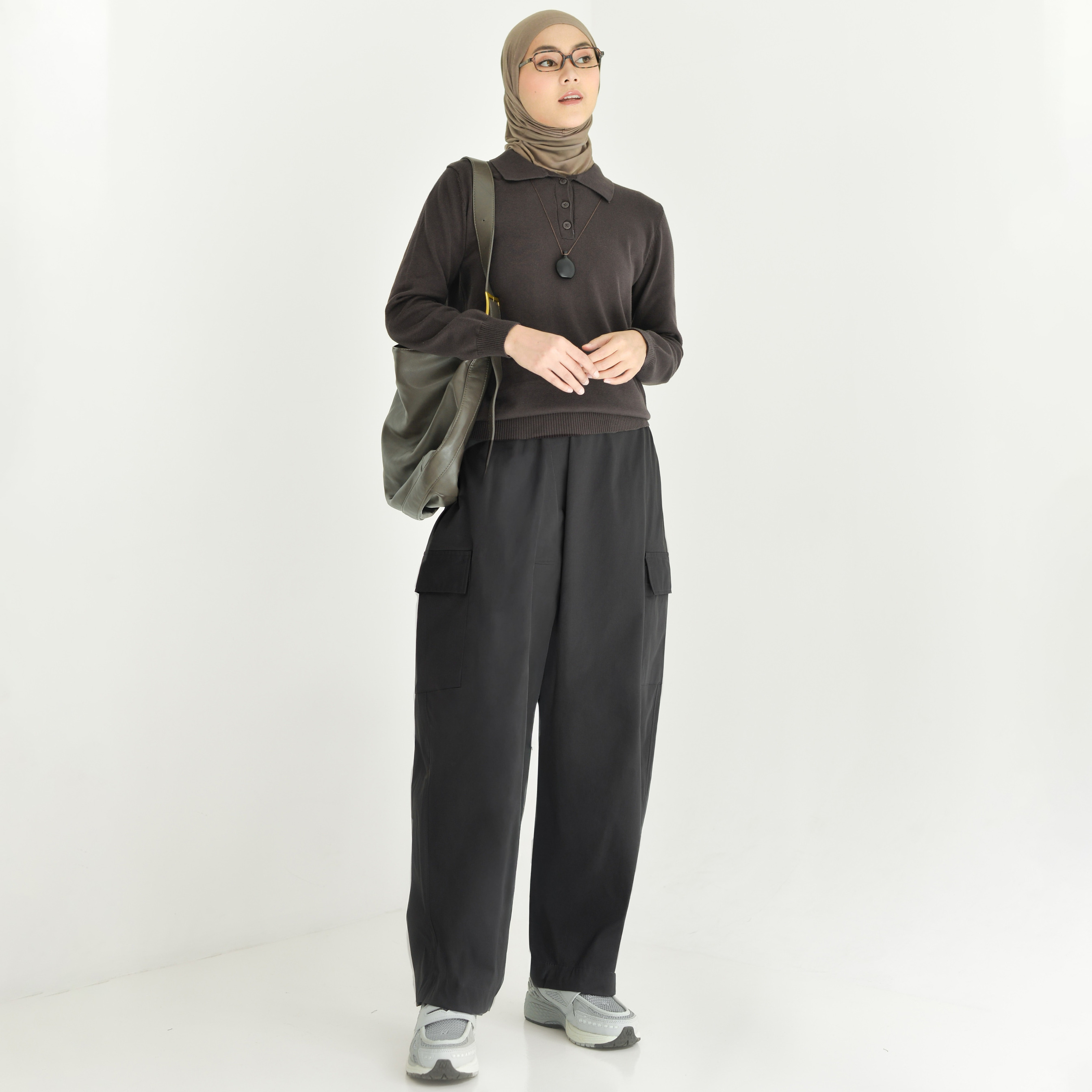 Barrel Pants Cargo Smoke