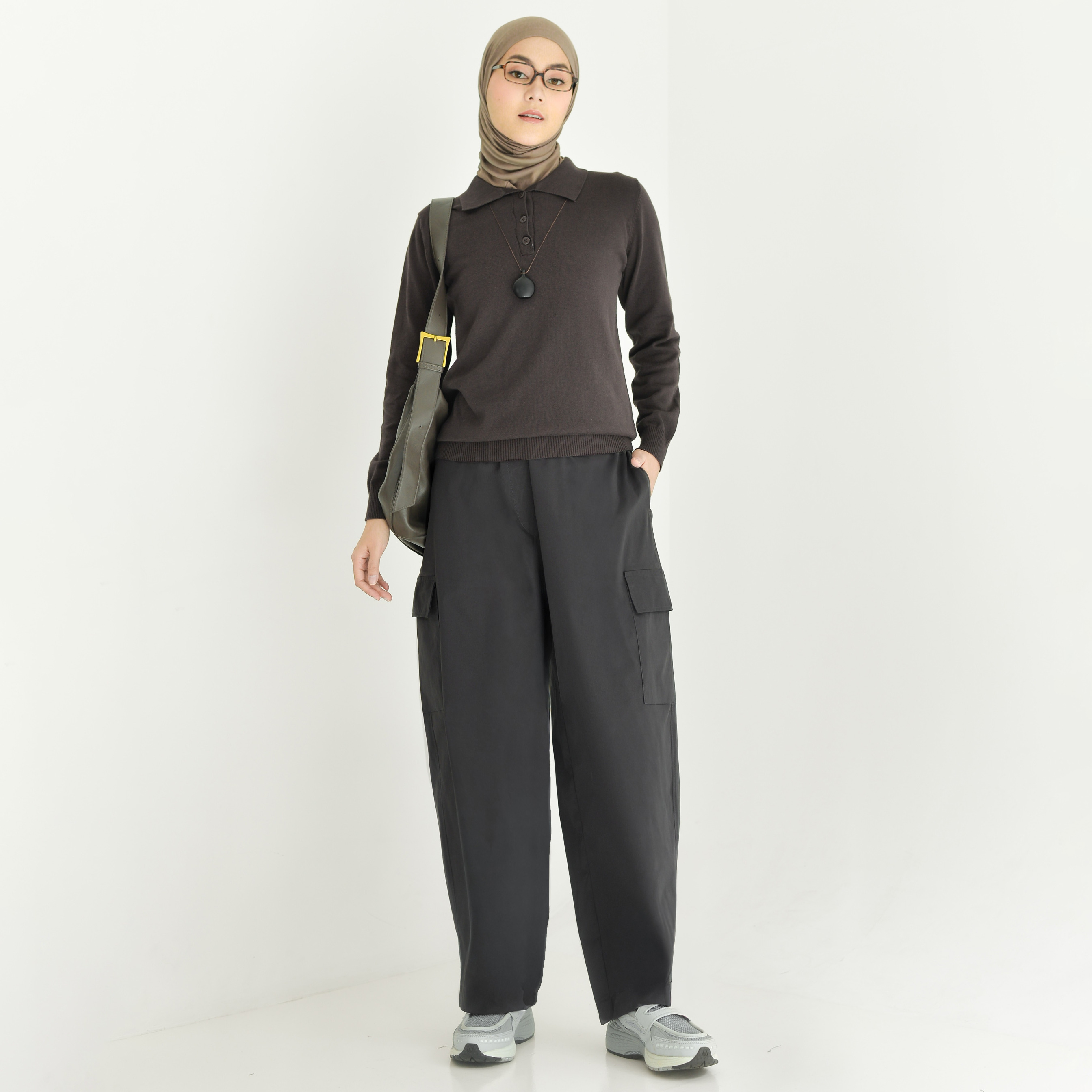 Barrel Pants Cargo Smoke
