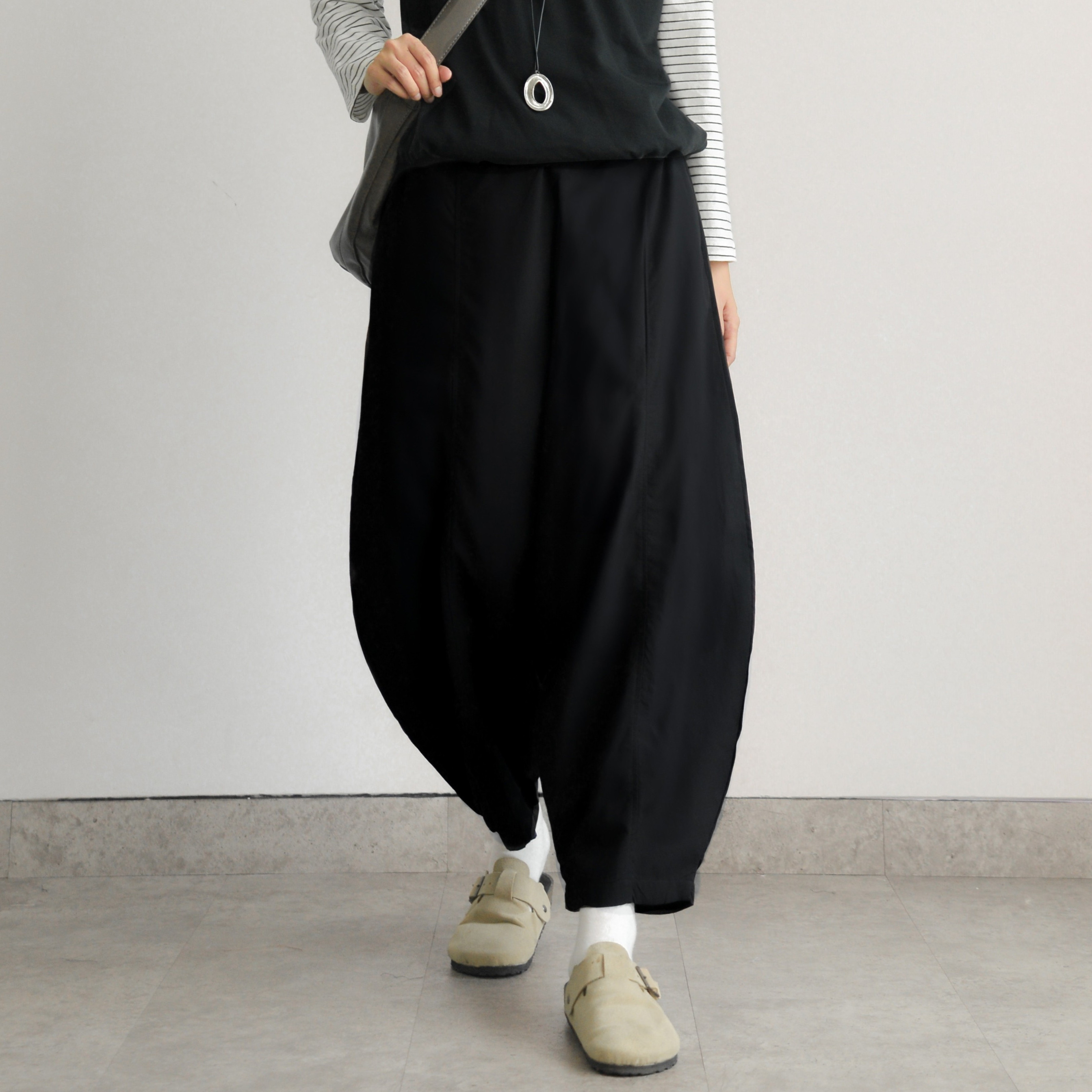 Barrel Pants JetBlack