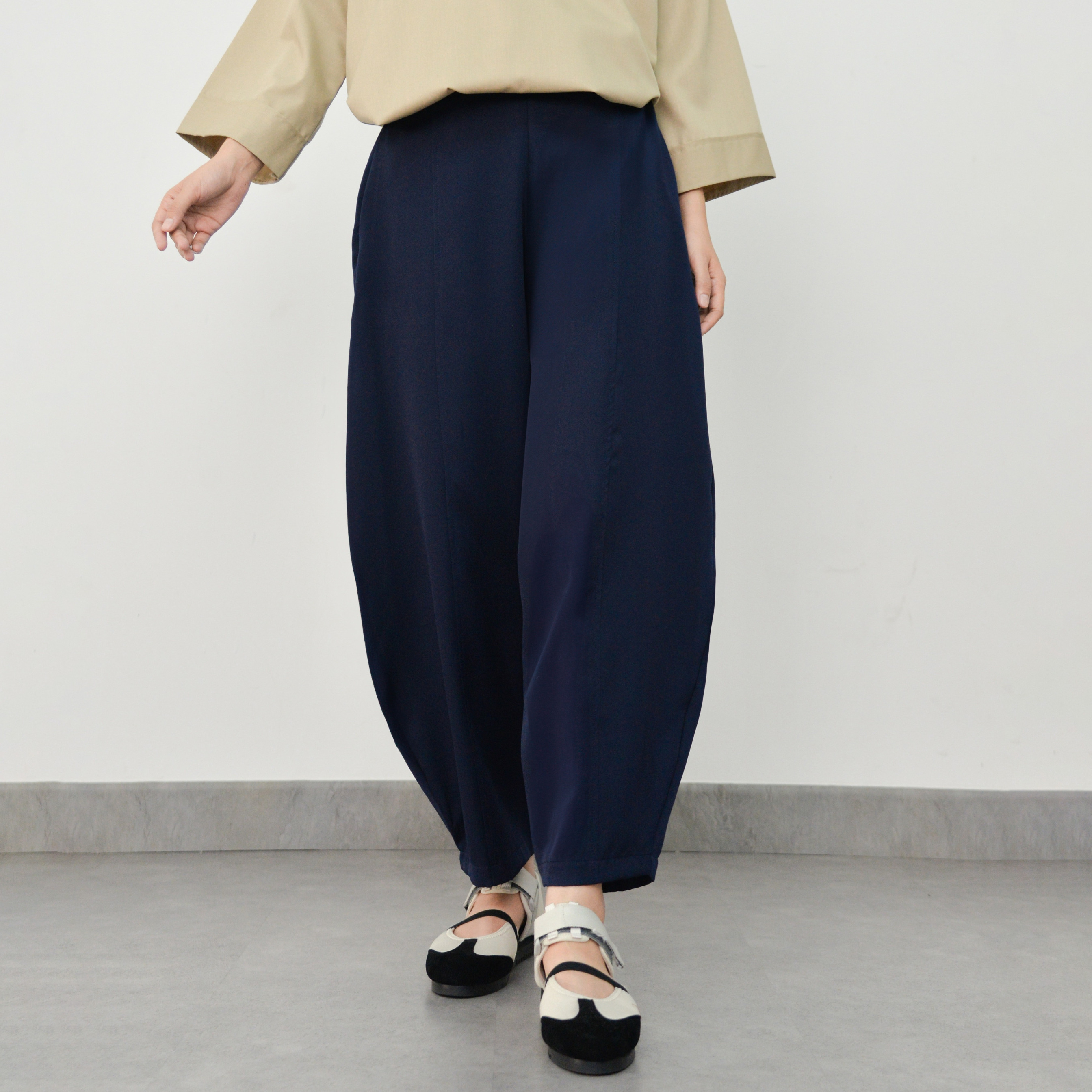Barrel Pants Navy