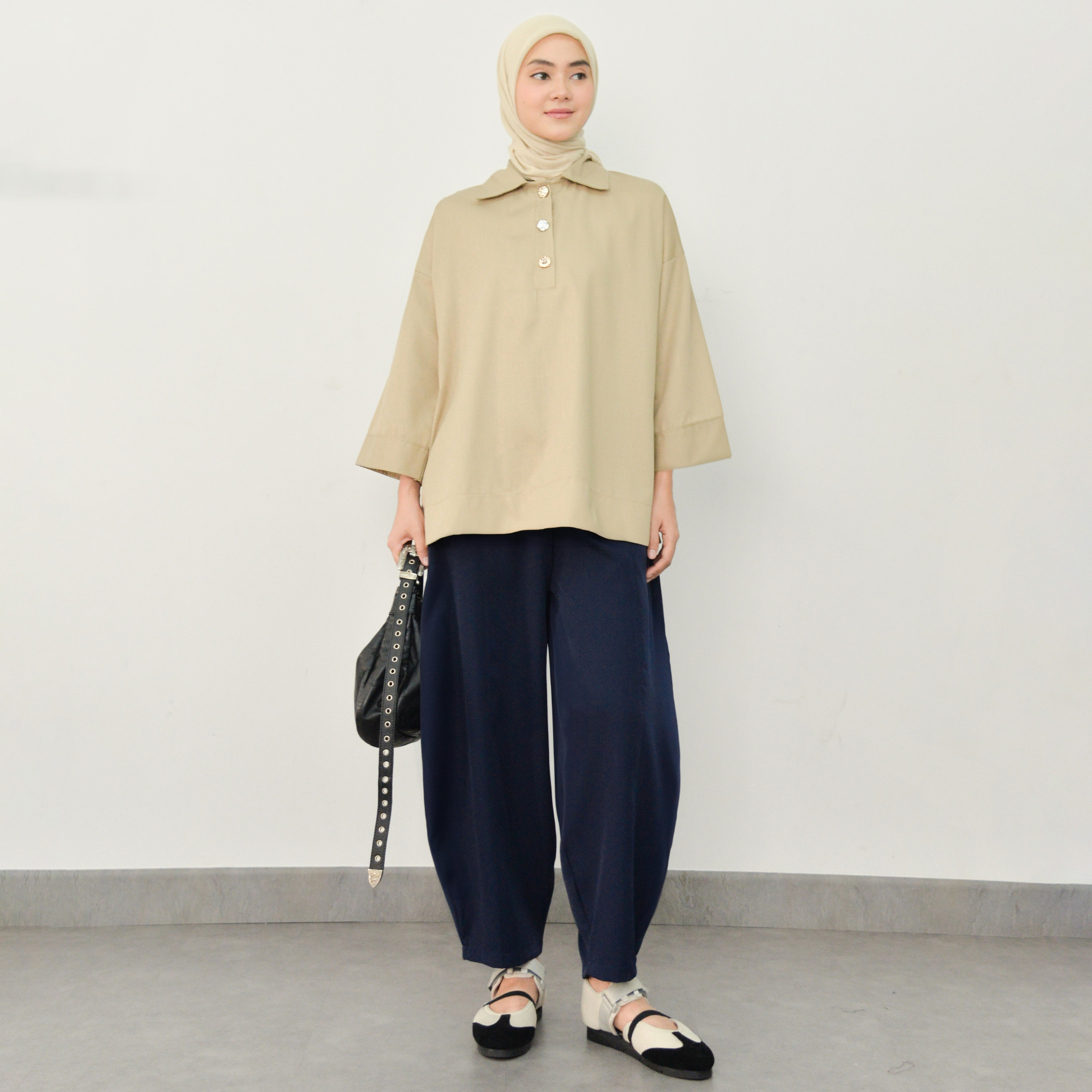 Barrel Pants Navy