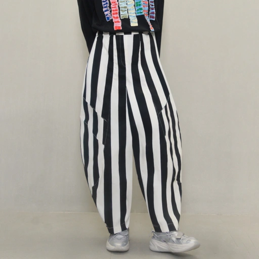 Barrel Printed Stripe Pants Blaster