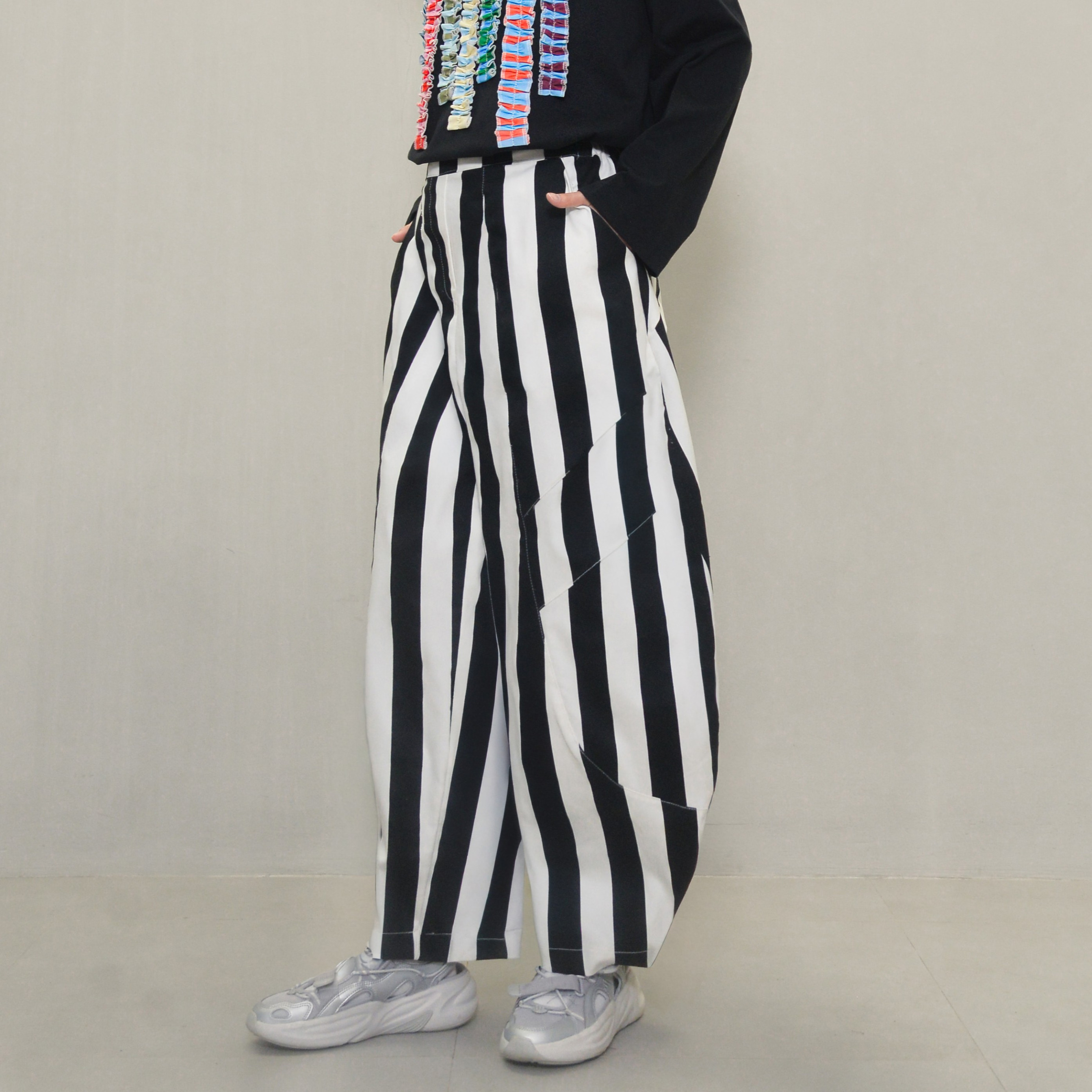 Barrel Printed Stripe Pants Blaster