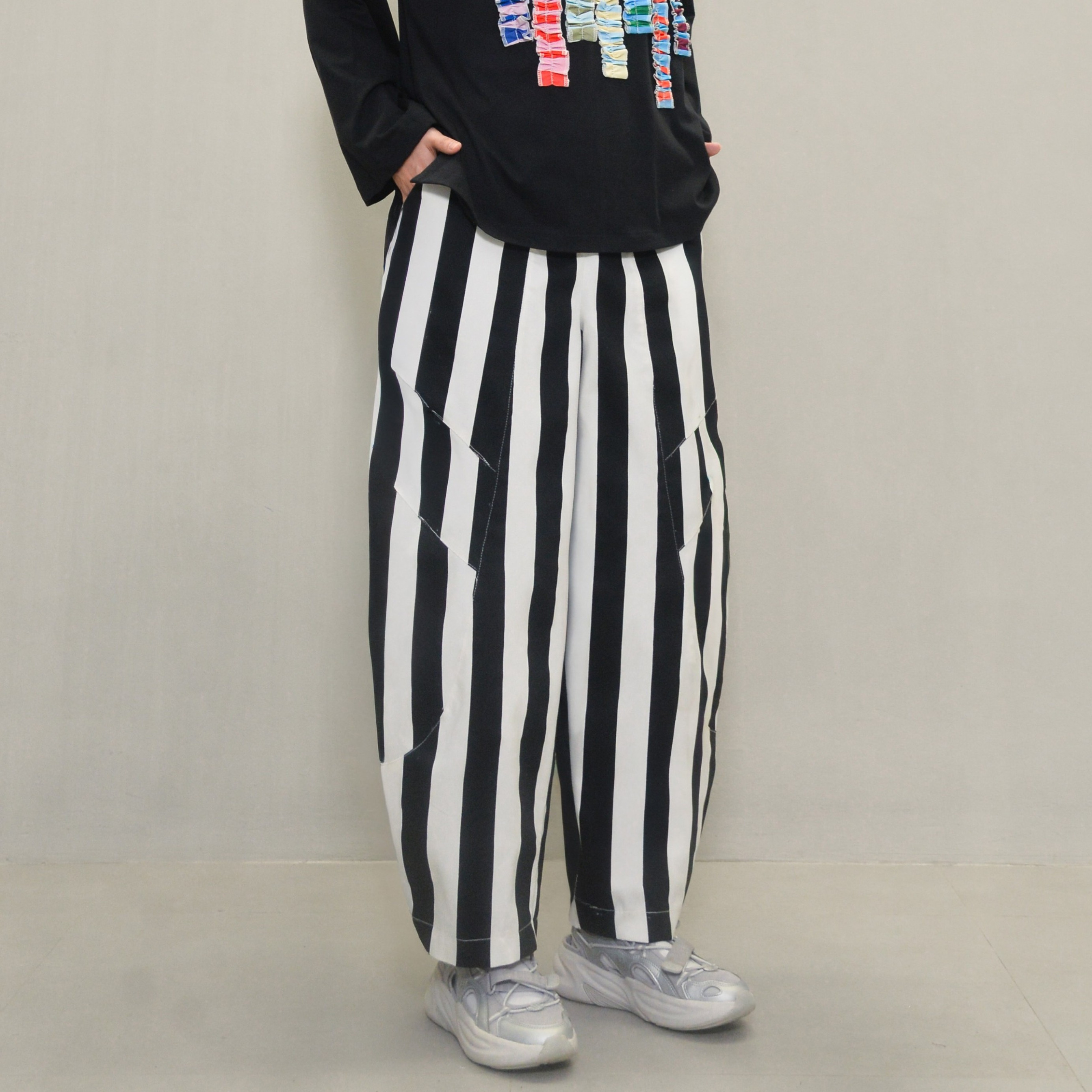 Barrel Printed Stripe Pants Blaster