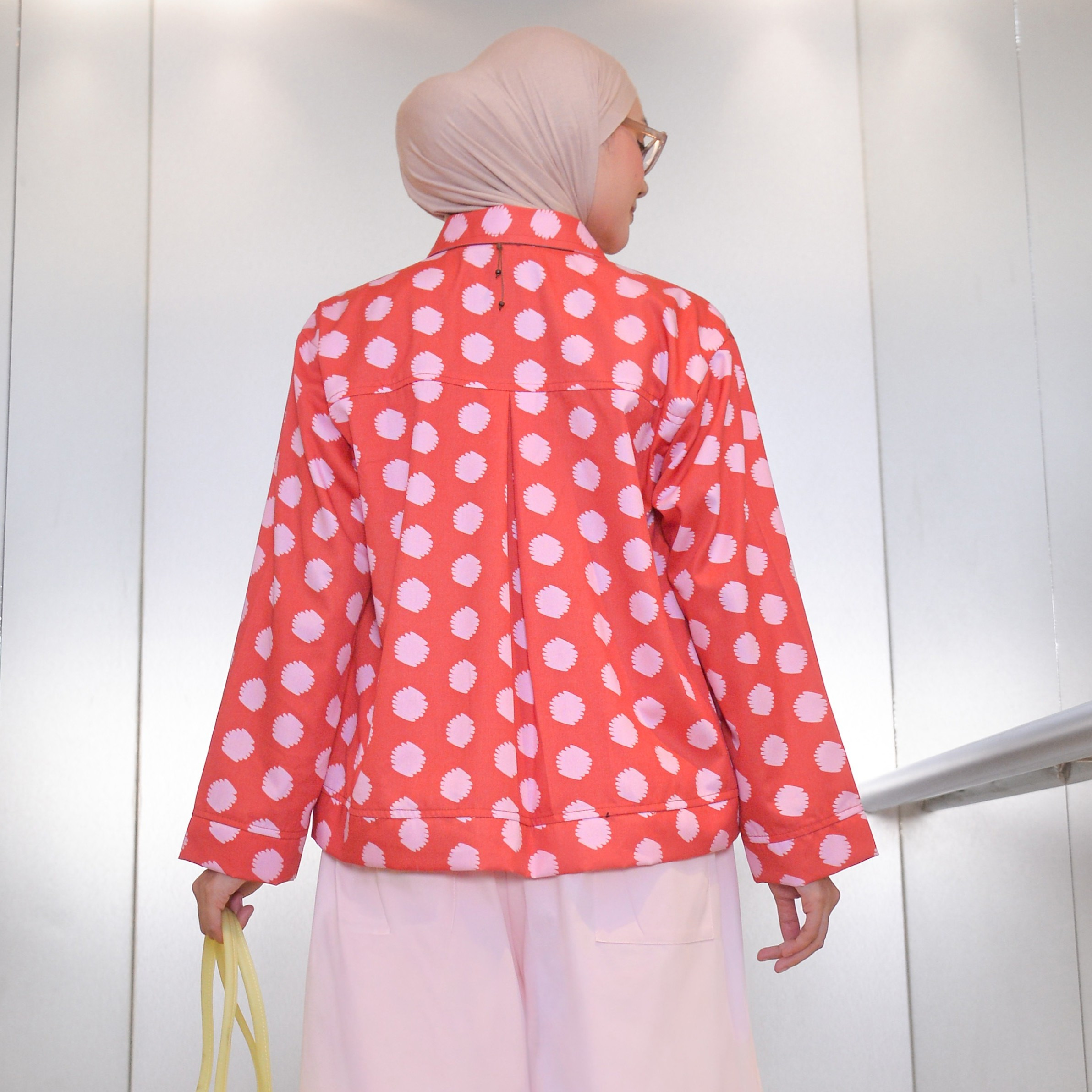 Boxy Printed Shirt Maru