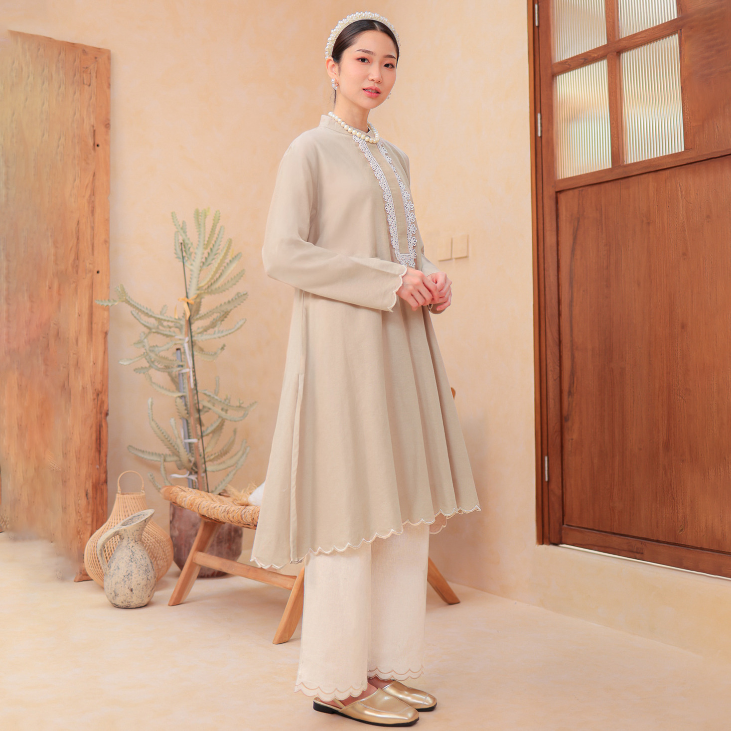 Charmy Set Khaki