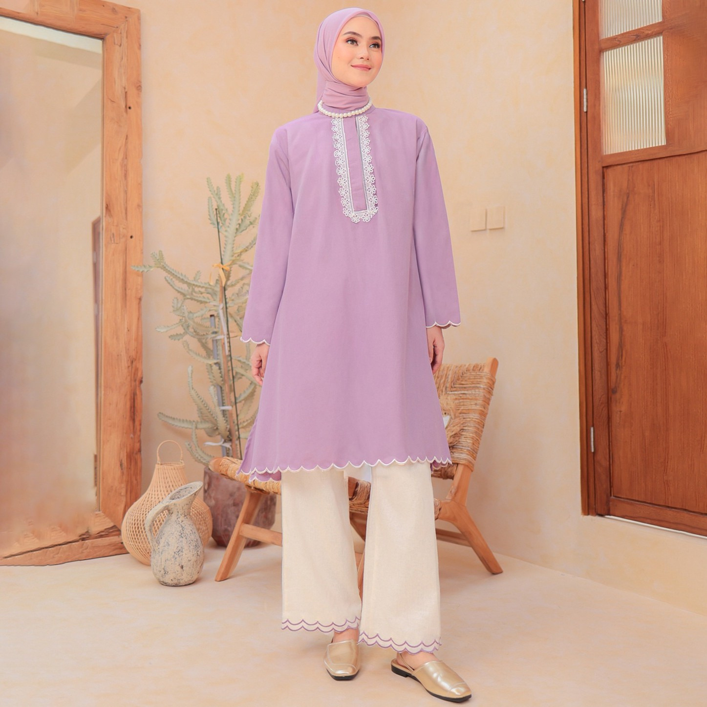 Charmy Set Plum