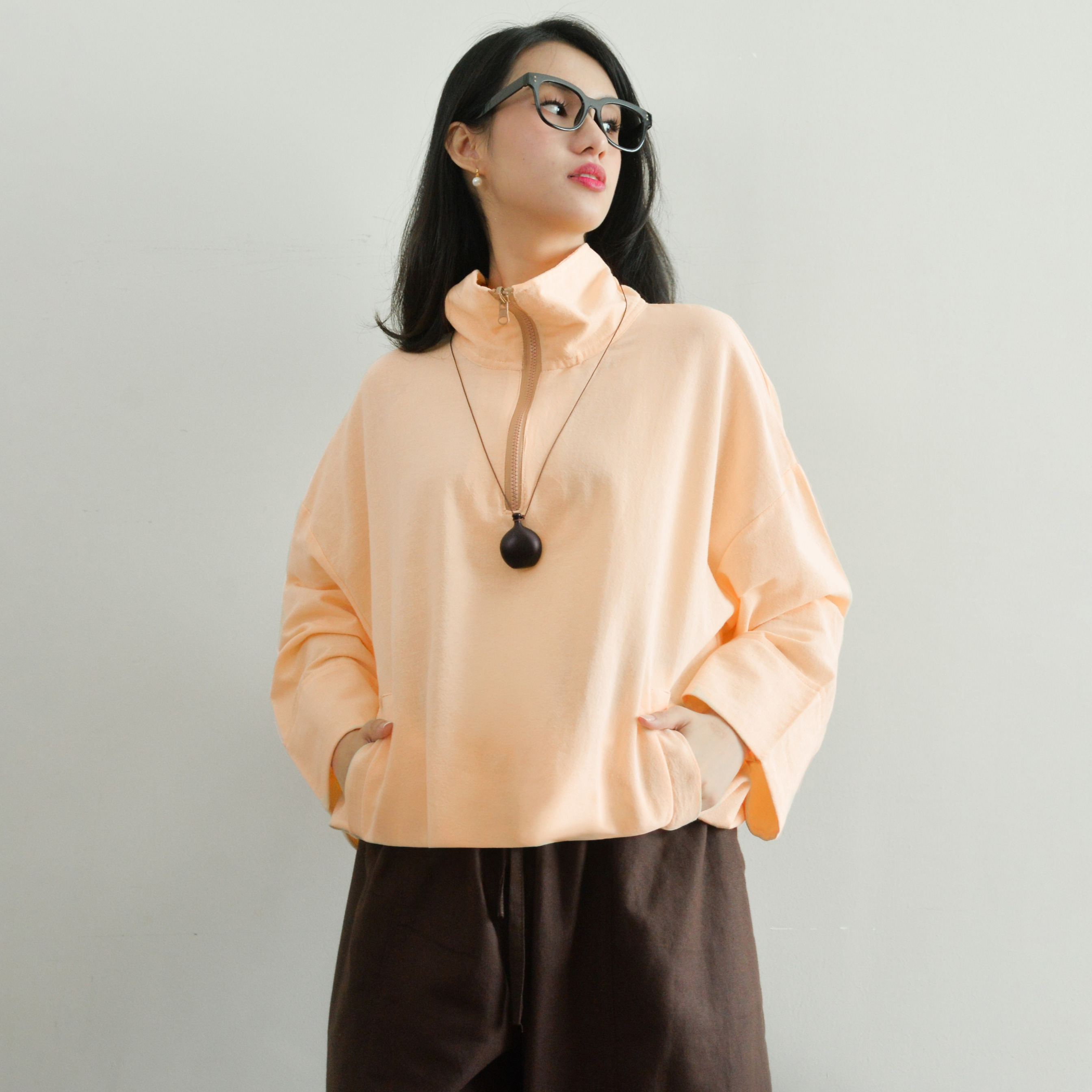 Chilla Blouse Apricot