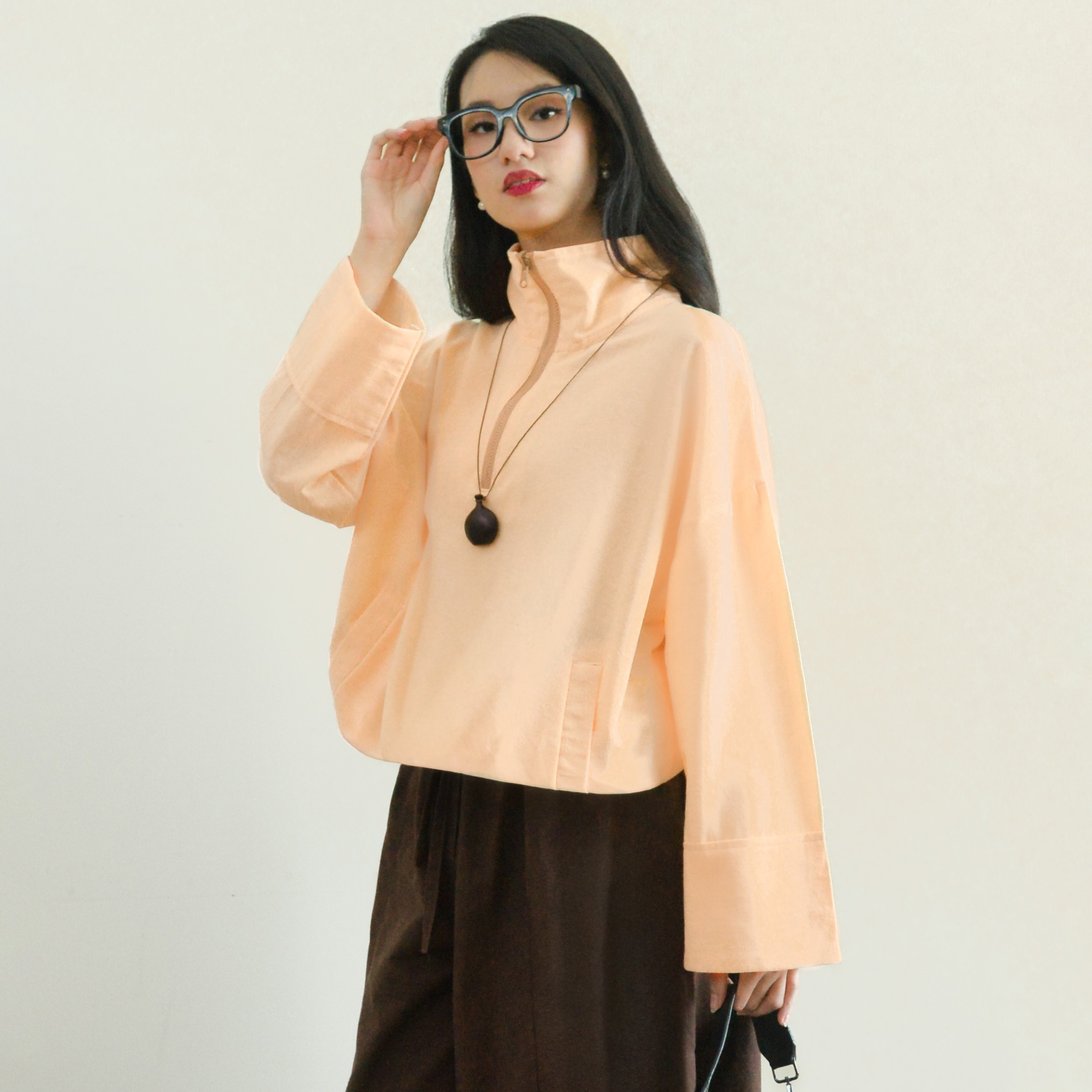 Chilla Blouse Apricot