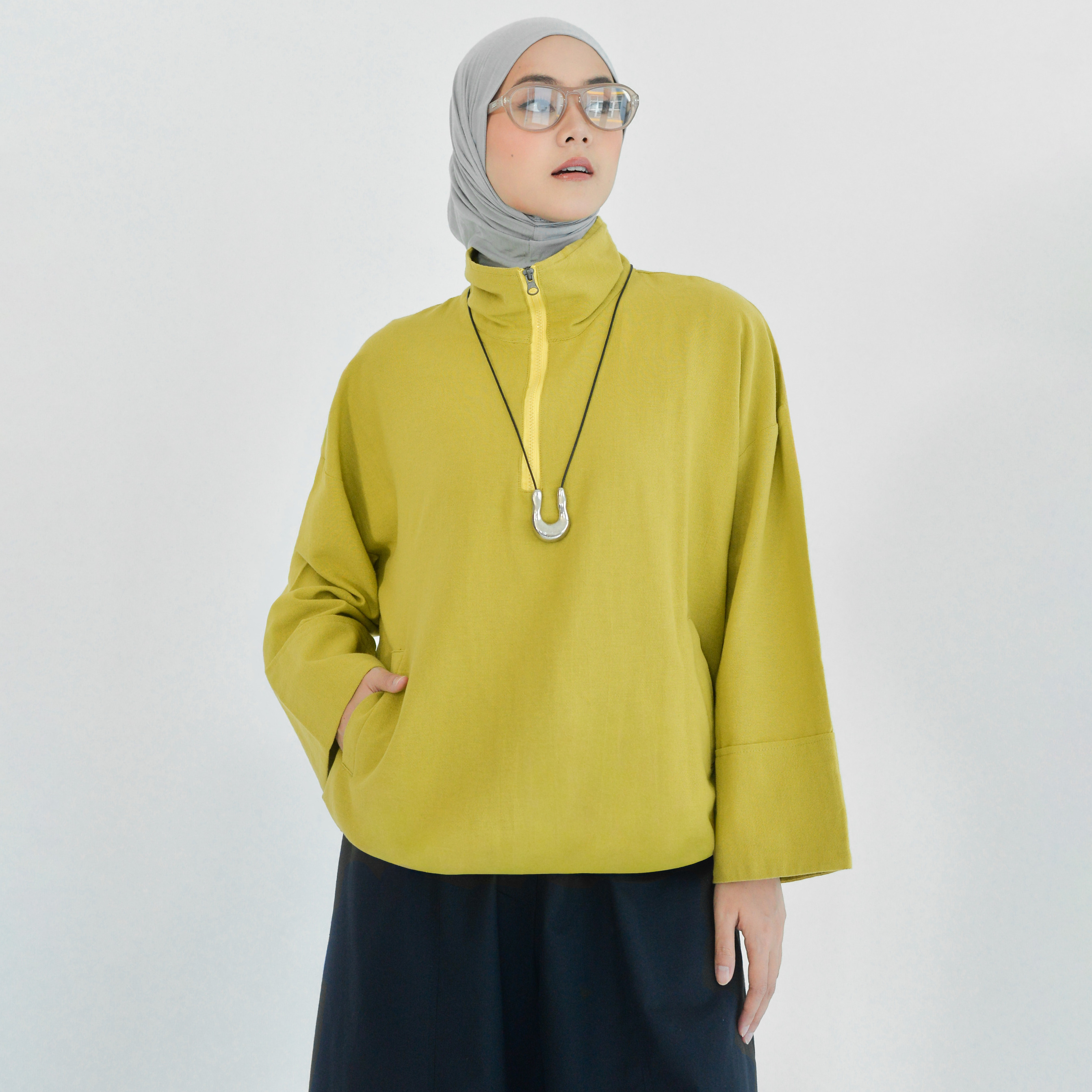 Chilla Blouse Lime