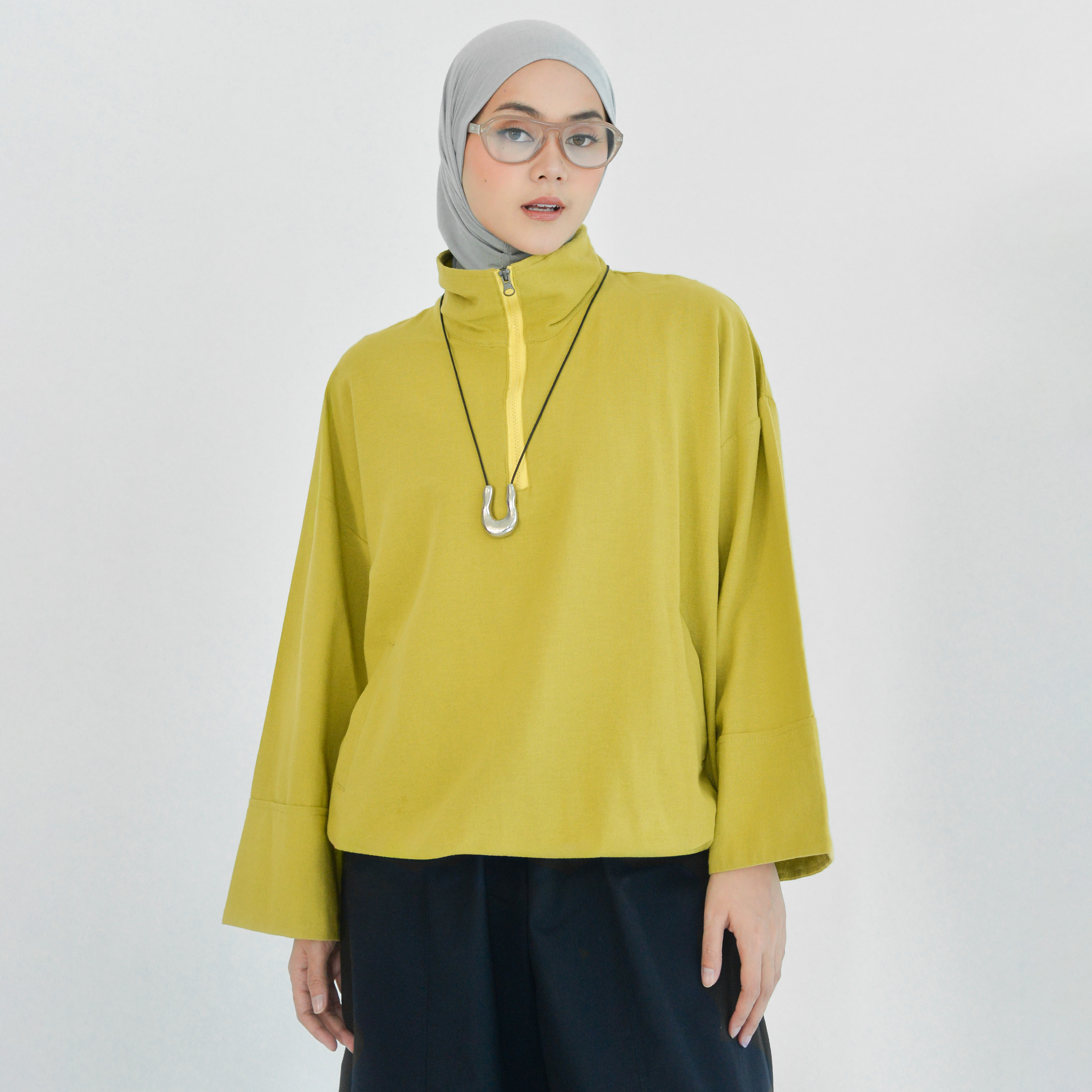 Chilla Blouse Lime