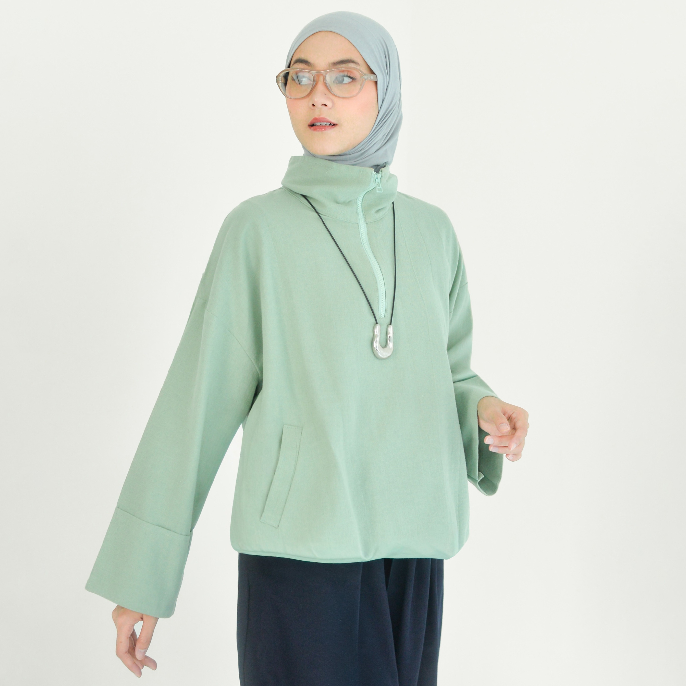 Chilla Blouse Spearmint