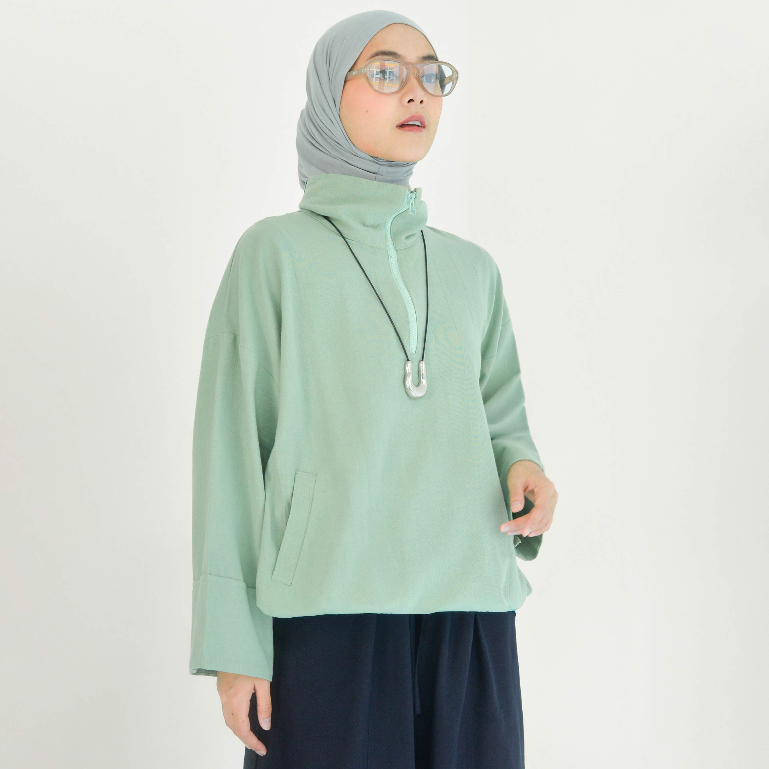 Chilla Blouse Spearmint
