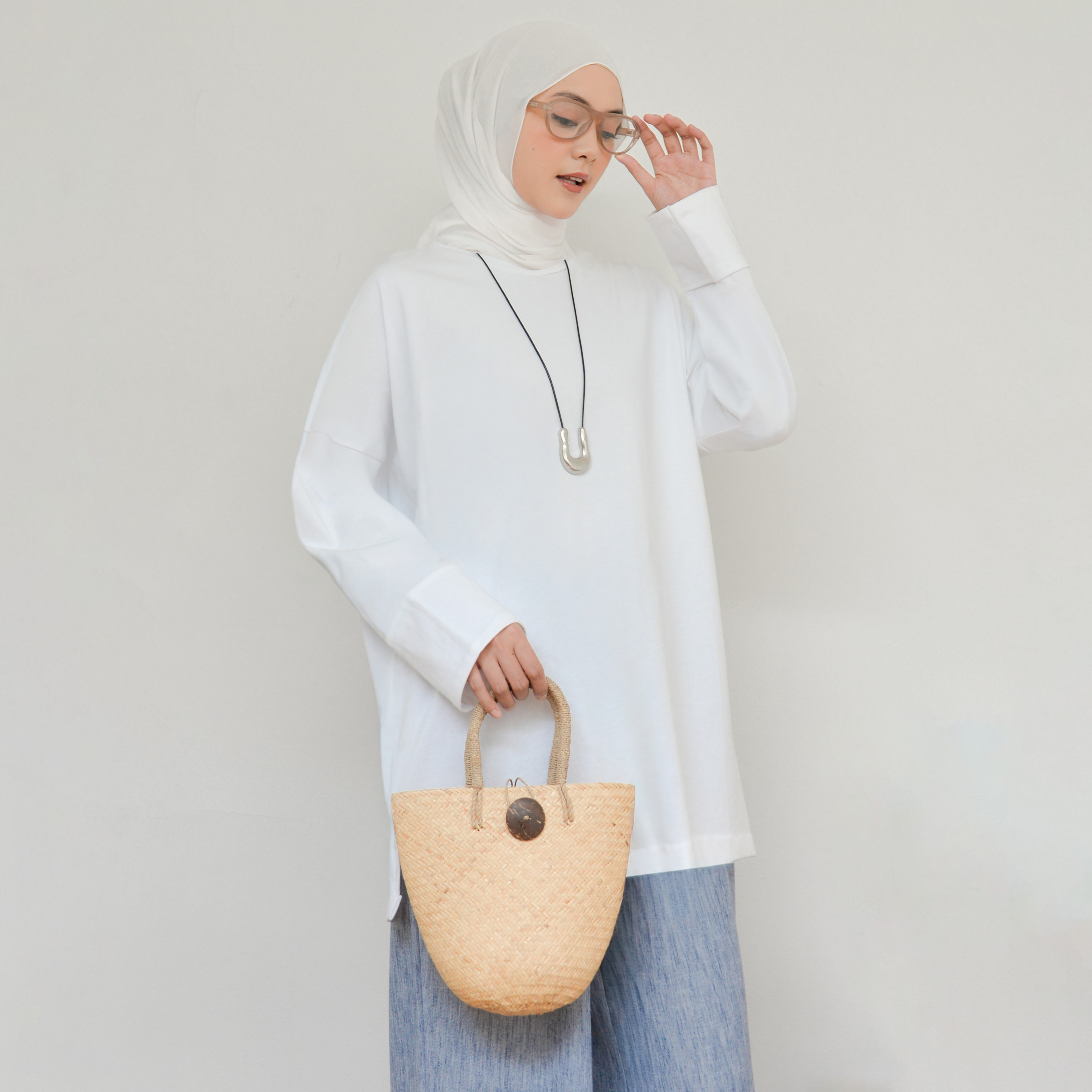 Cia Loose Top White