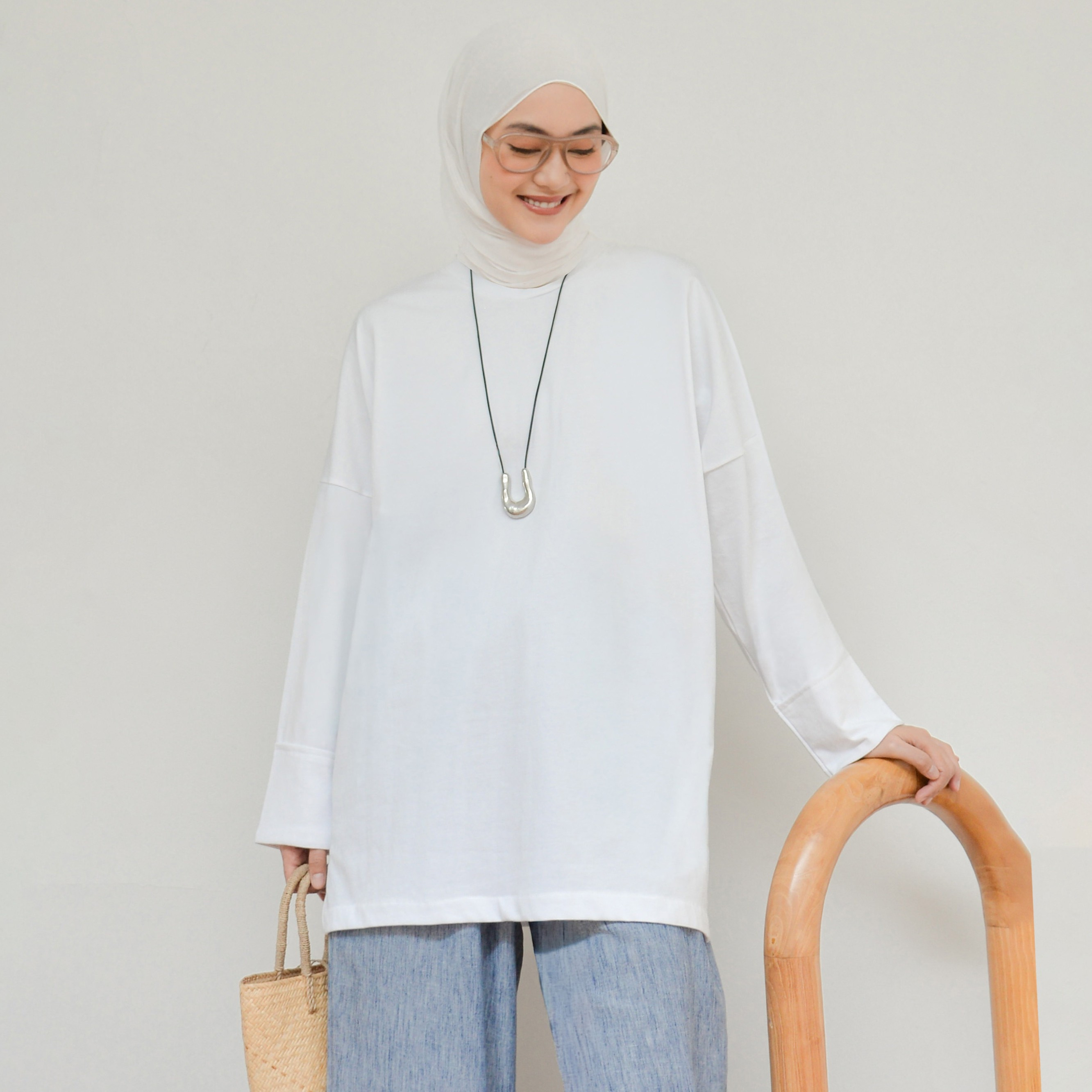 Cia Loose Top White
