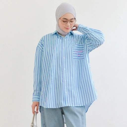 Image of Dhien Stripe Shirt Airy