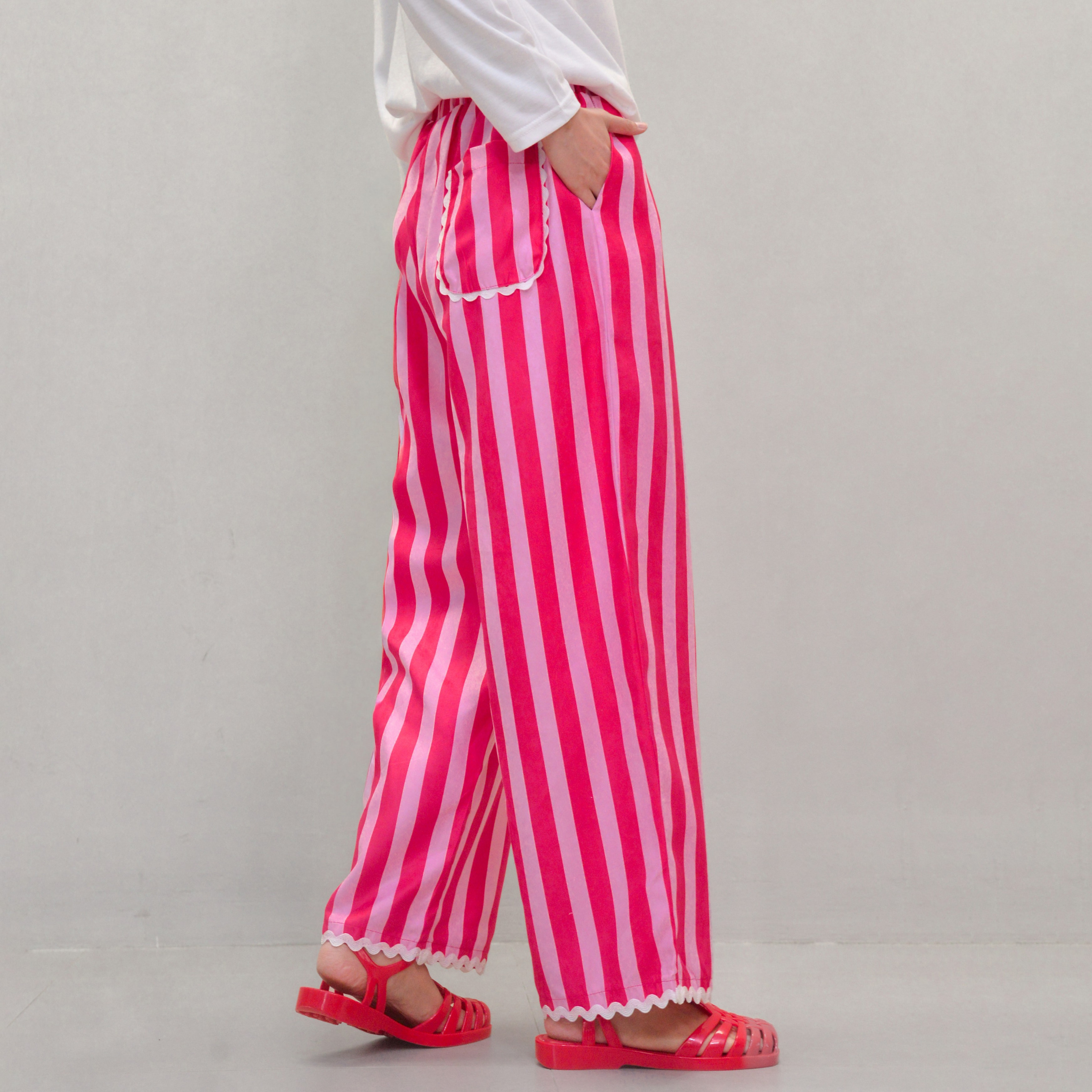 PO Enzy Stripe Pants Gummy ( PO 8 Hari )