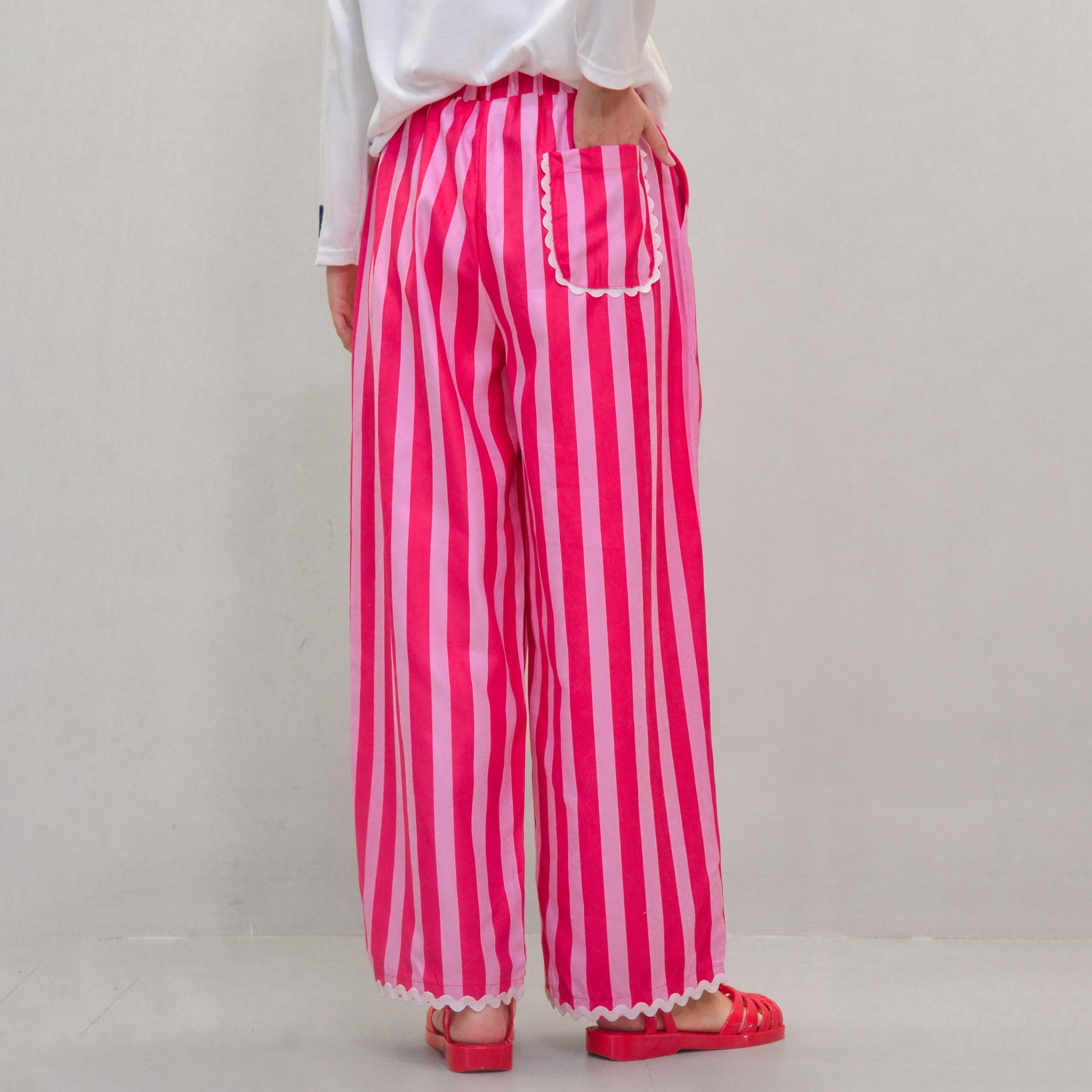 PO Enzy Stripe Pants Gummy ( PO 8 Hari )