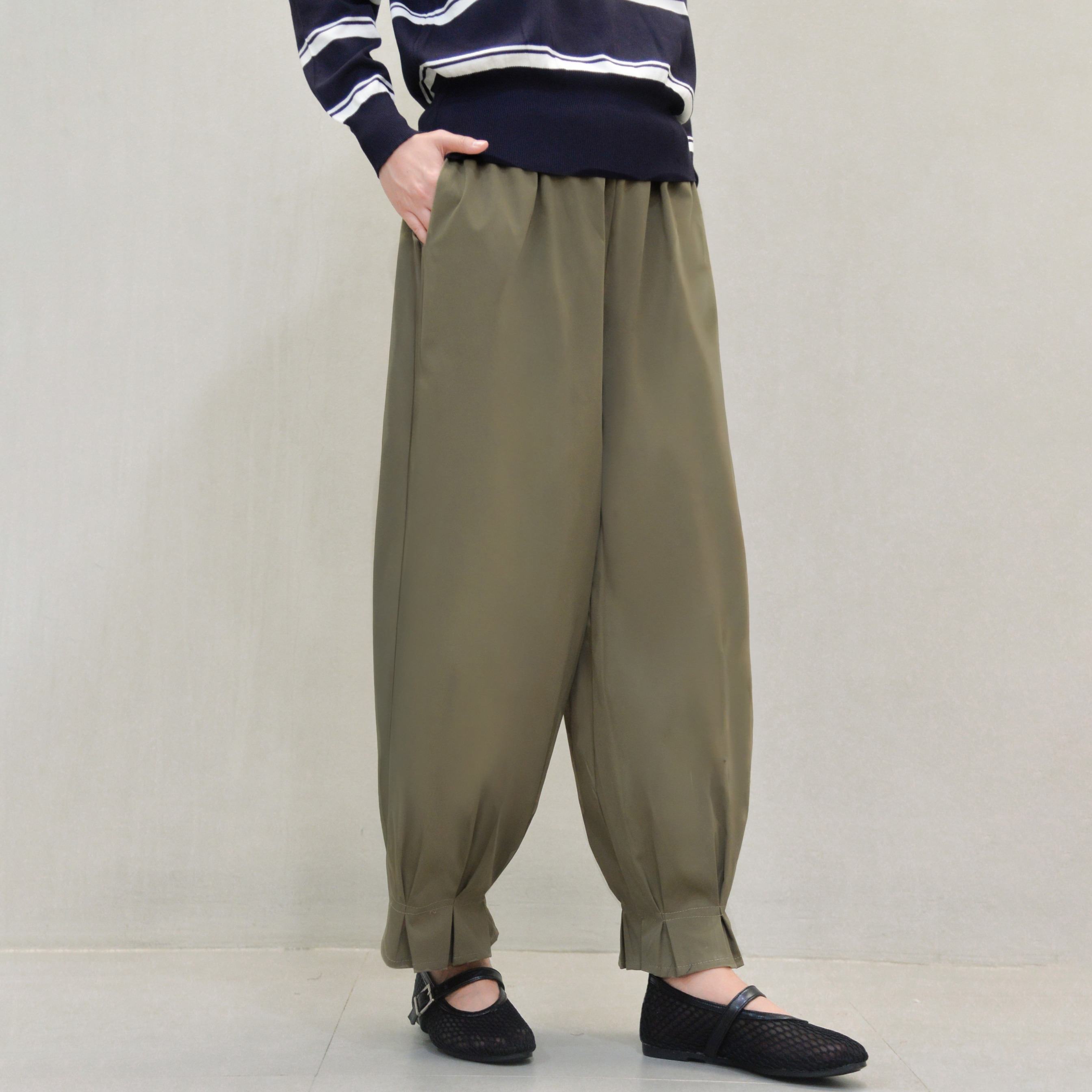 Geo Pants ArmyGreen