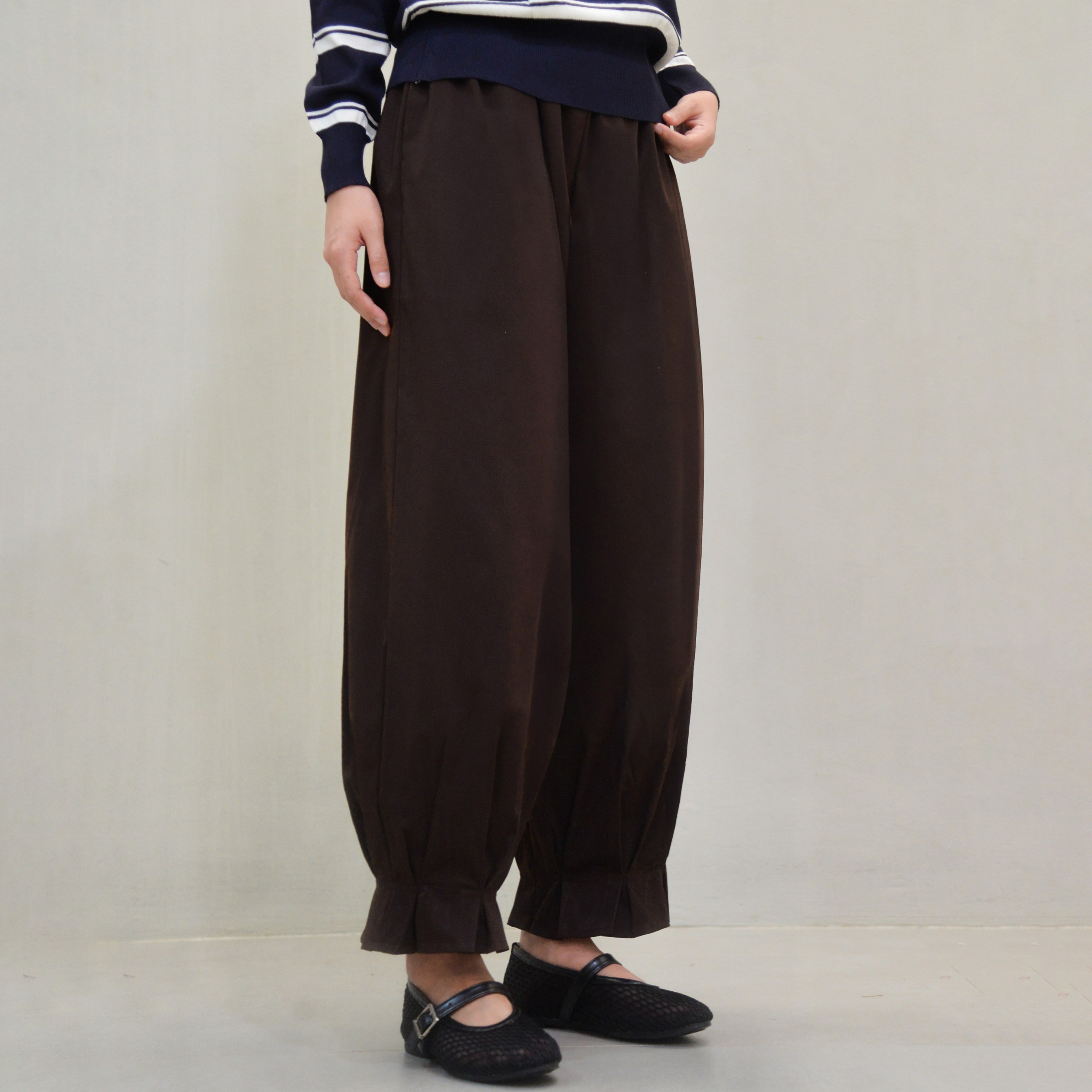 Geo Pants Mahogany