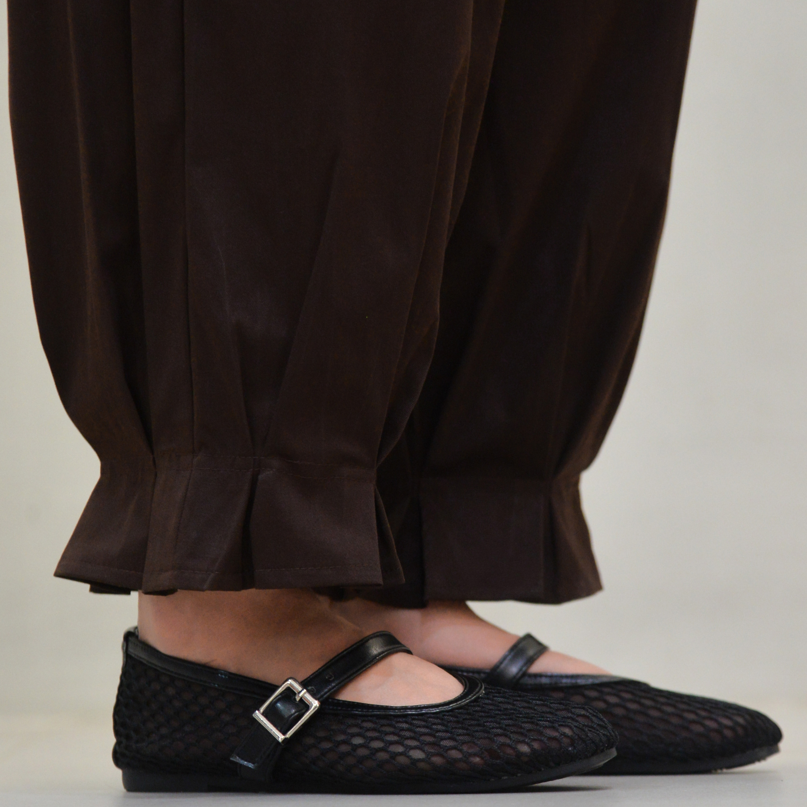 Geo Pants Mahogany