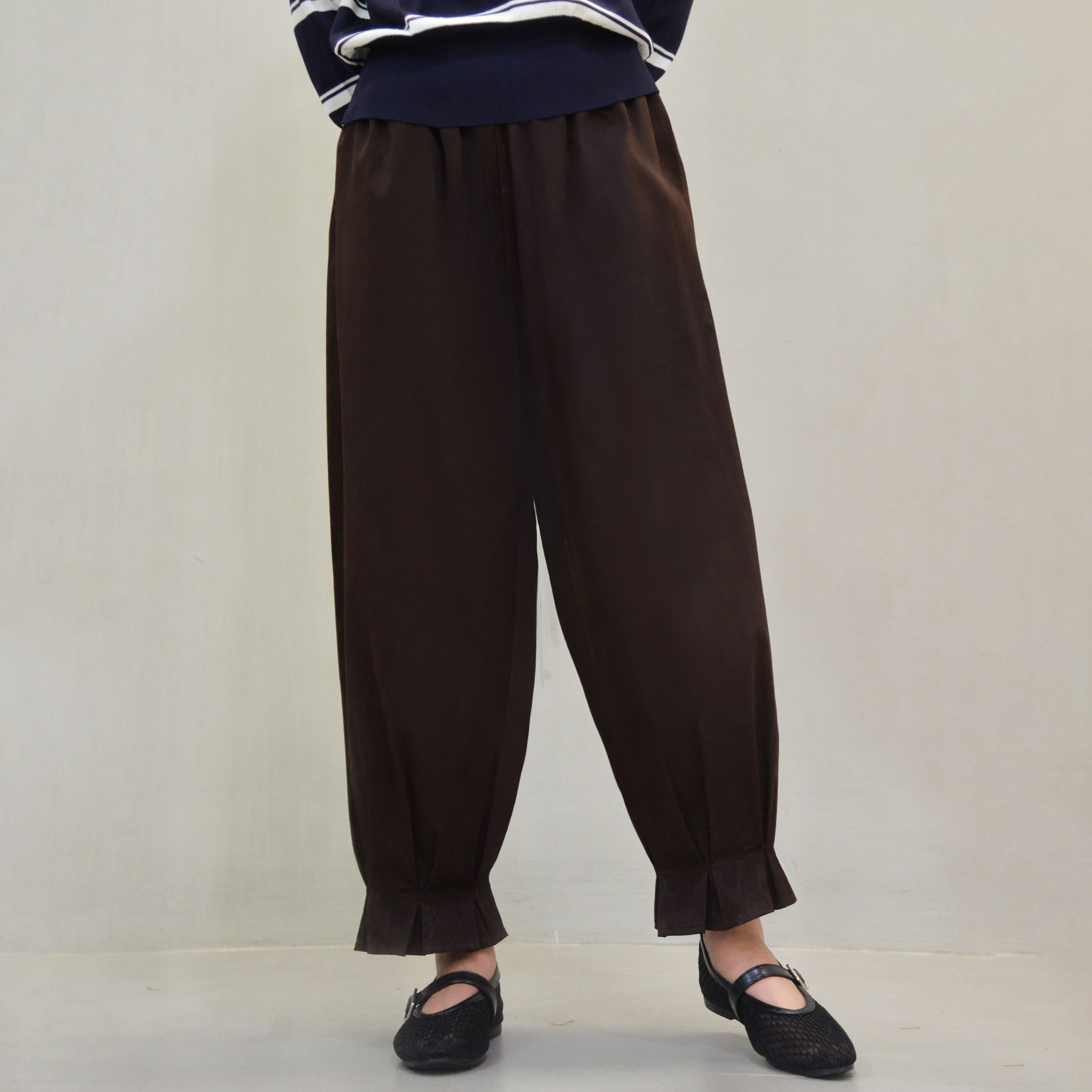 Geo Pants Mahogany